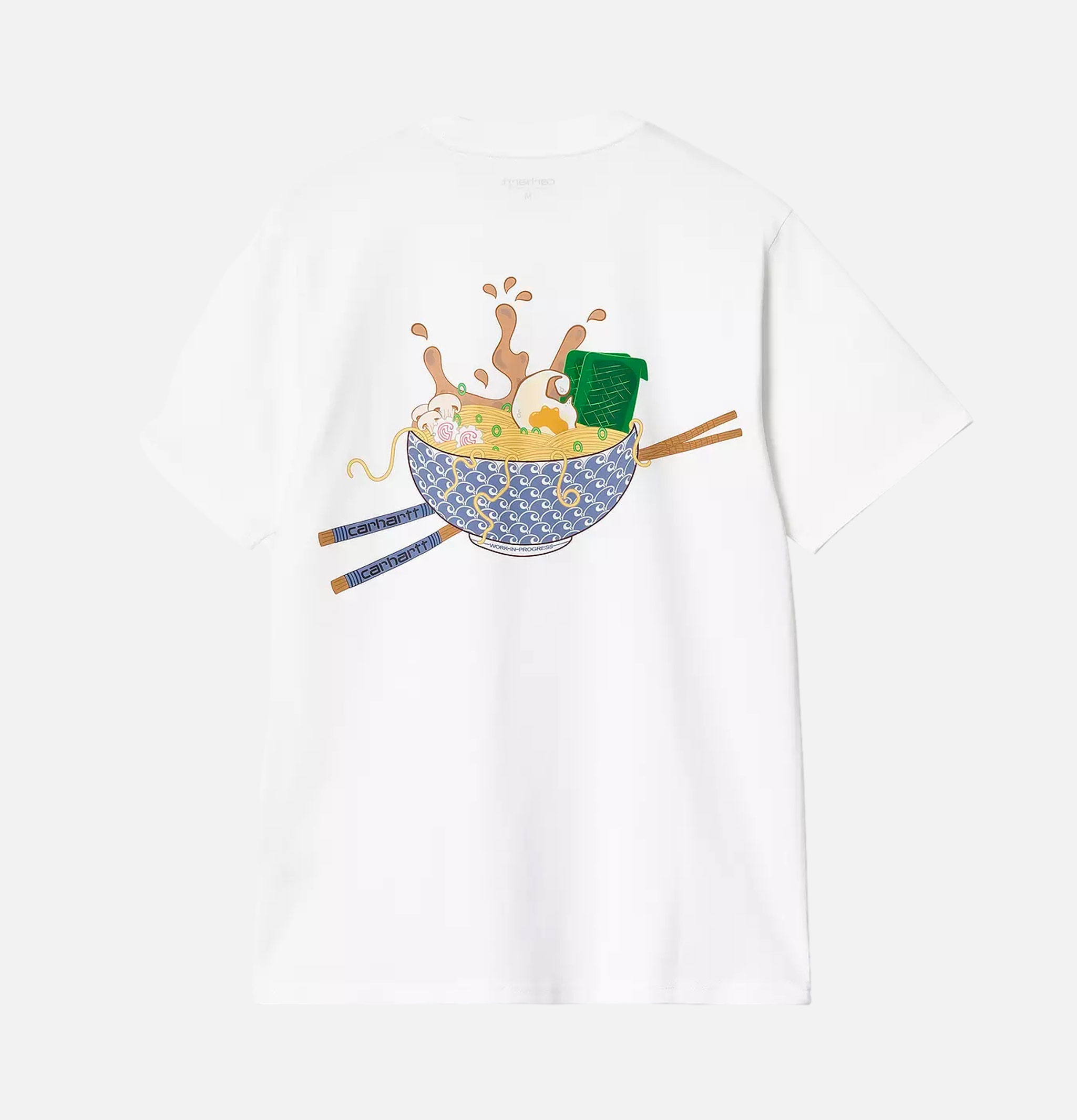 Noodle Soup T-shirt Blanc Carhartt WIP