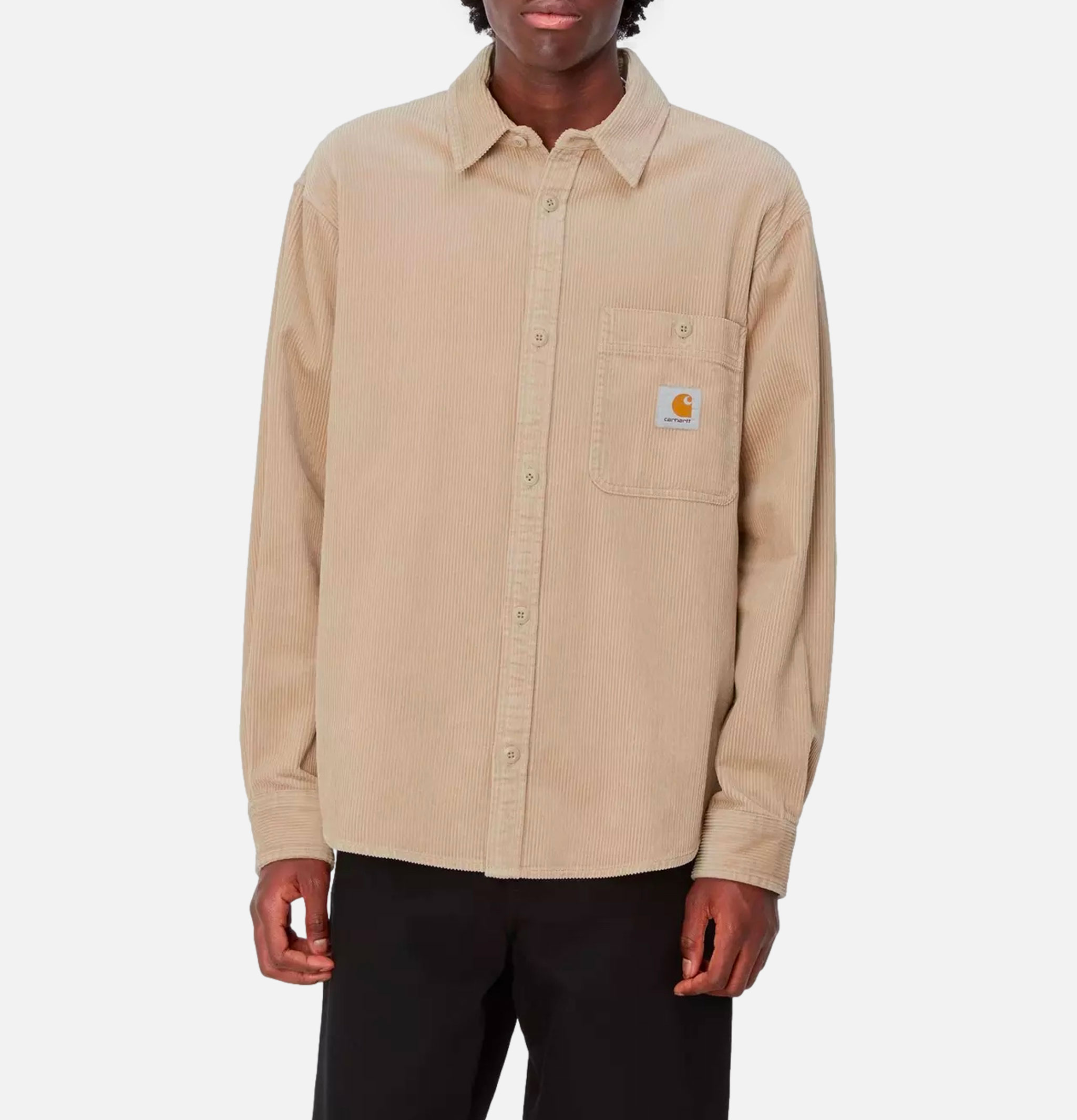 Shirt Flint Corduroy Wall Beige Carhartt WIP