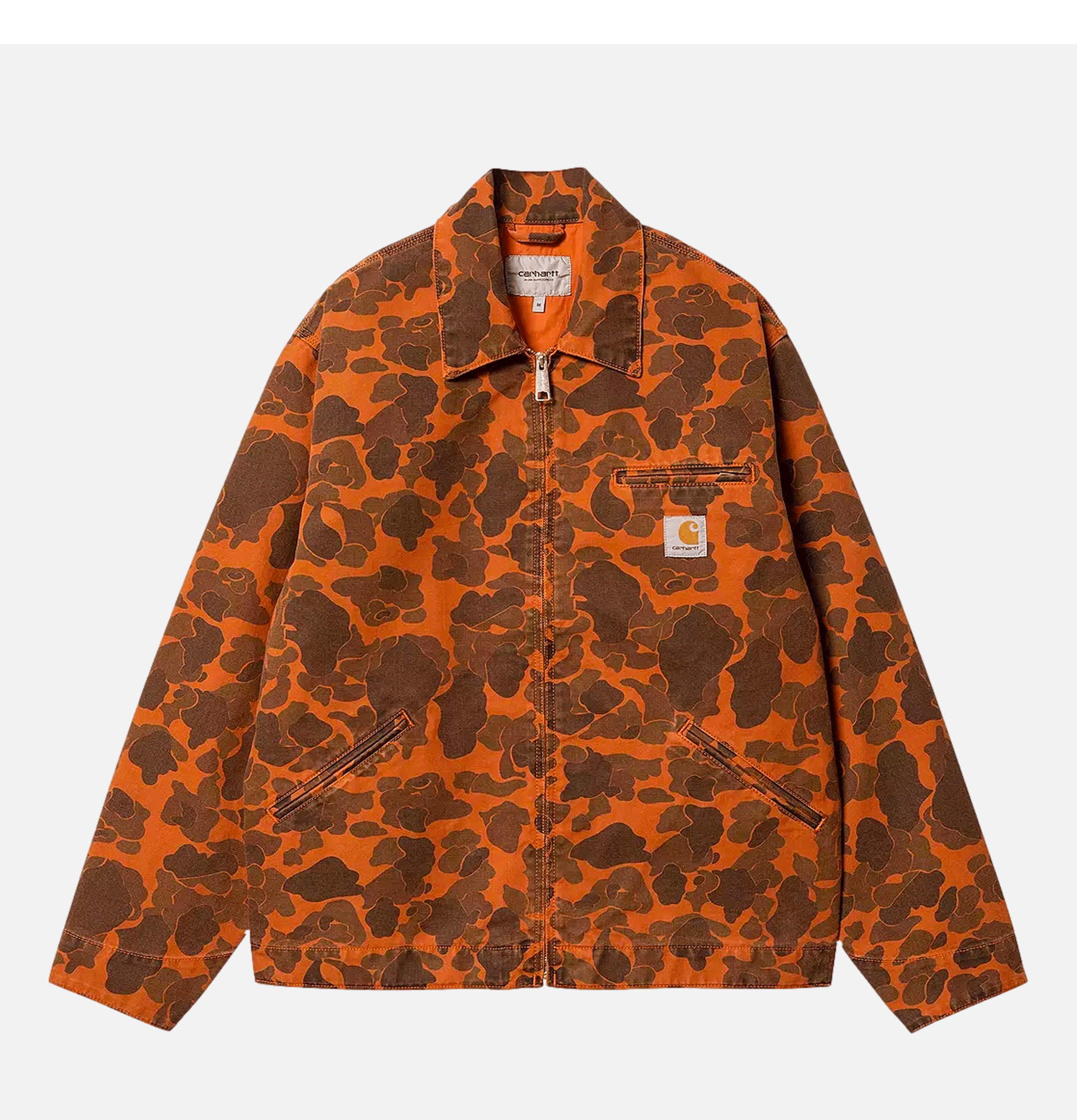 Veste Detroit Camo Duck Tumeric Carhartt WIP