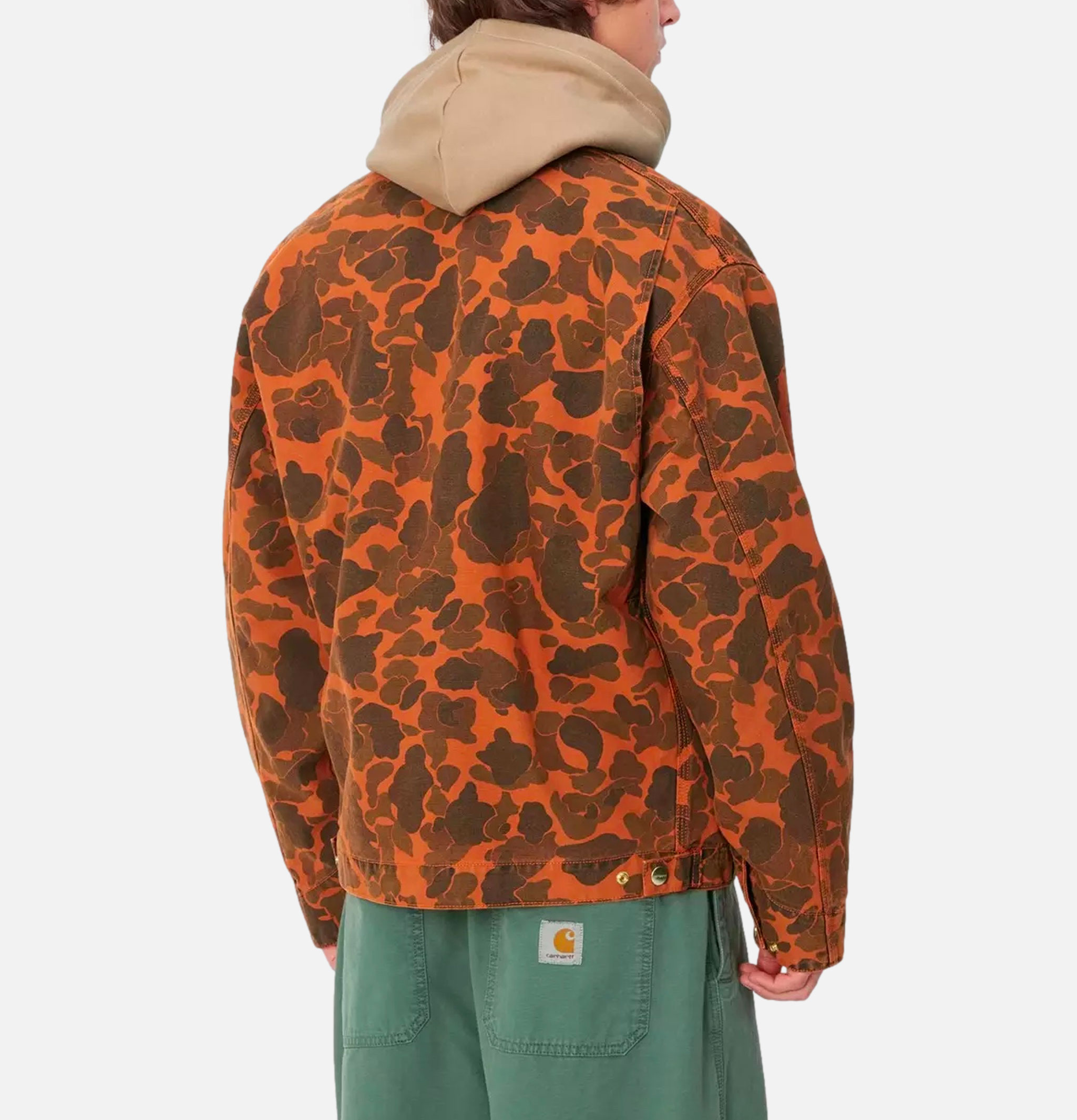 Detroit Camo Duck Tumeric Jacket Carhartt WIP