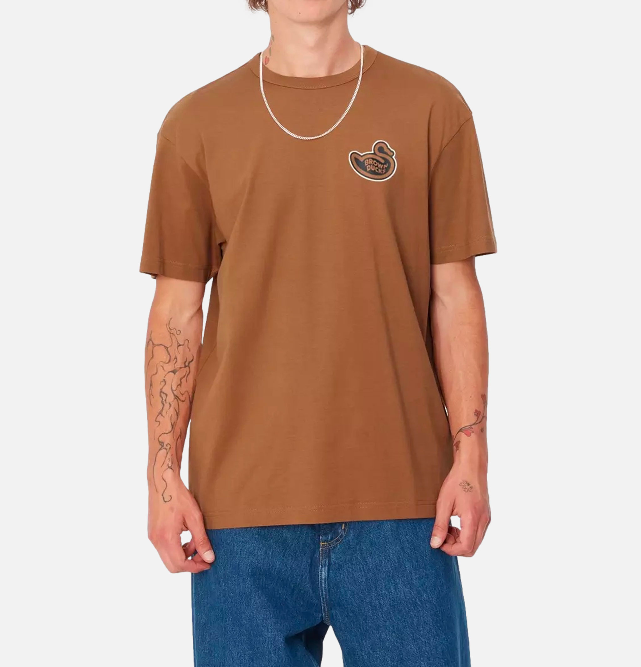 Brown Ducks Tee Hamilton Brown Carhartt WIP