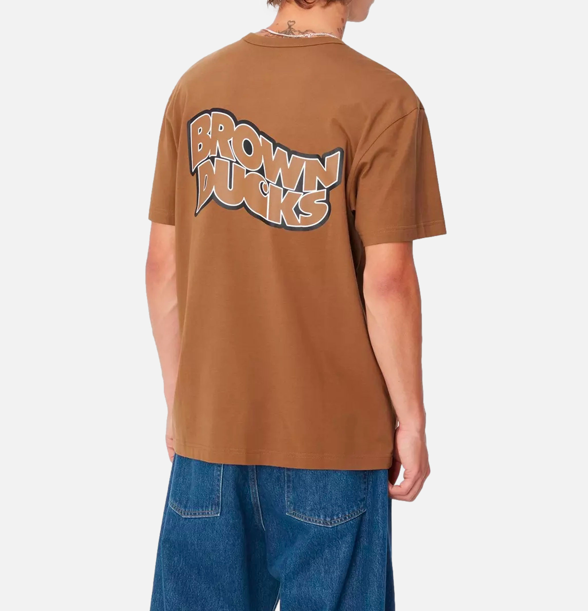 Brown Ducks Tee Hamilton Brown Carhartt WIP