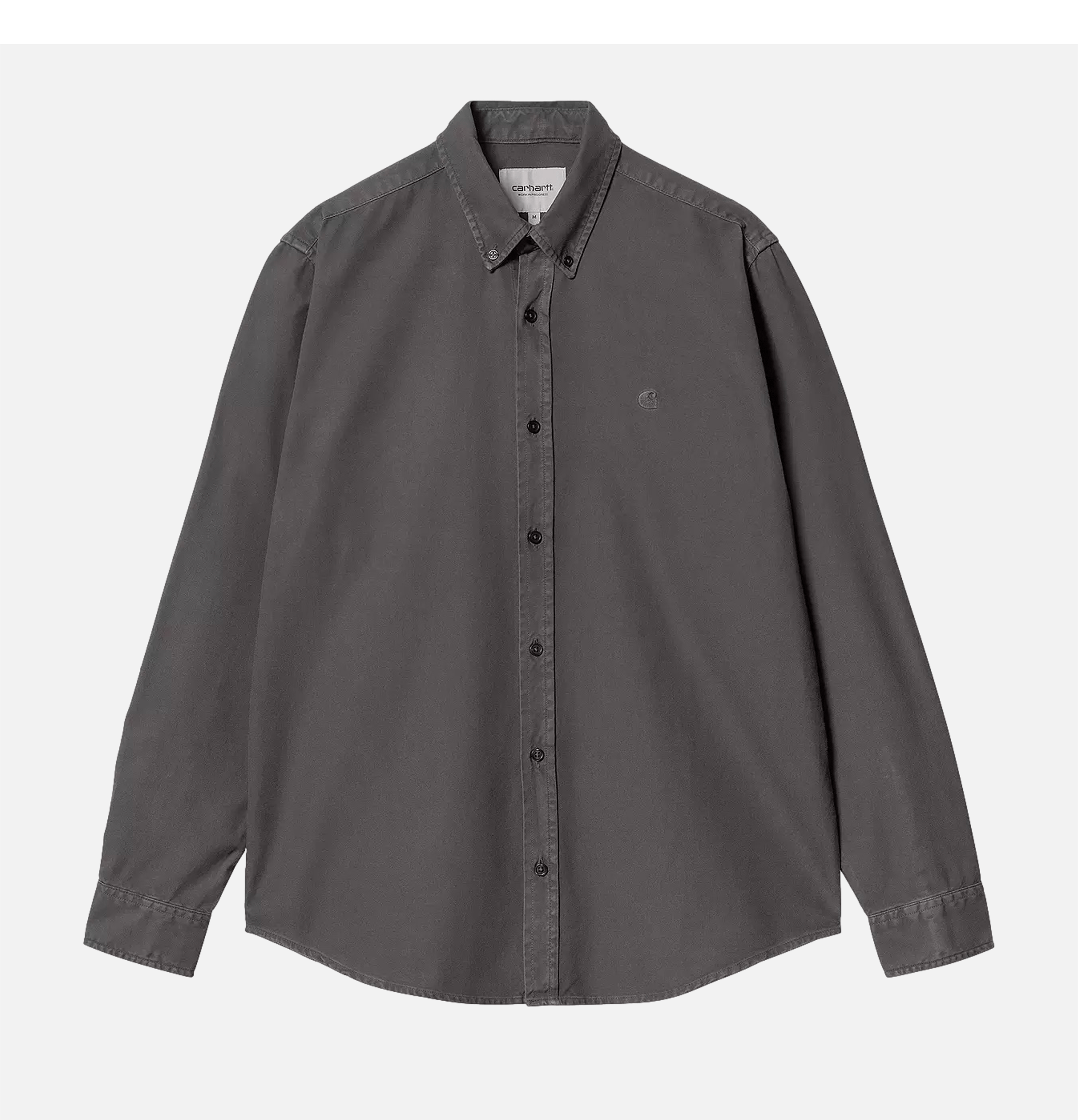 Bolton Graphite Black Shirt Carhartt WIP