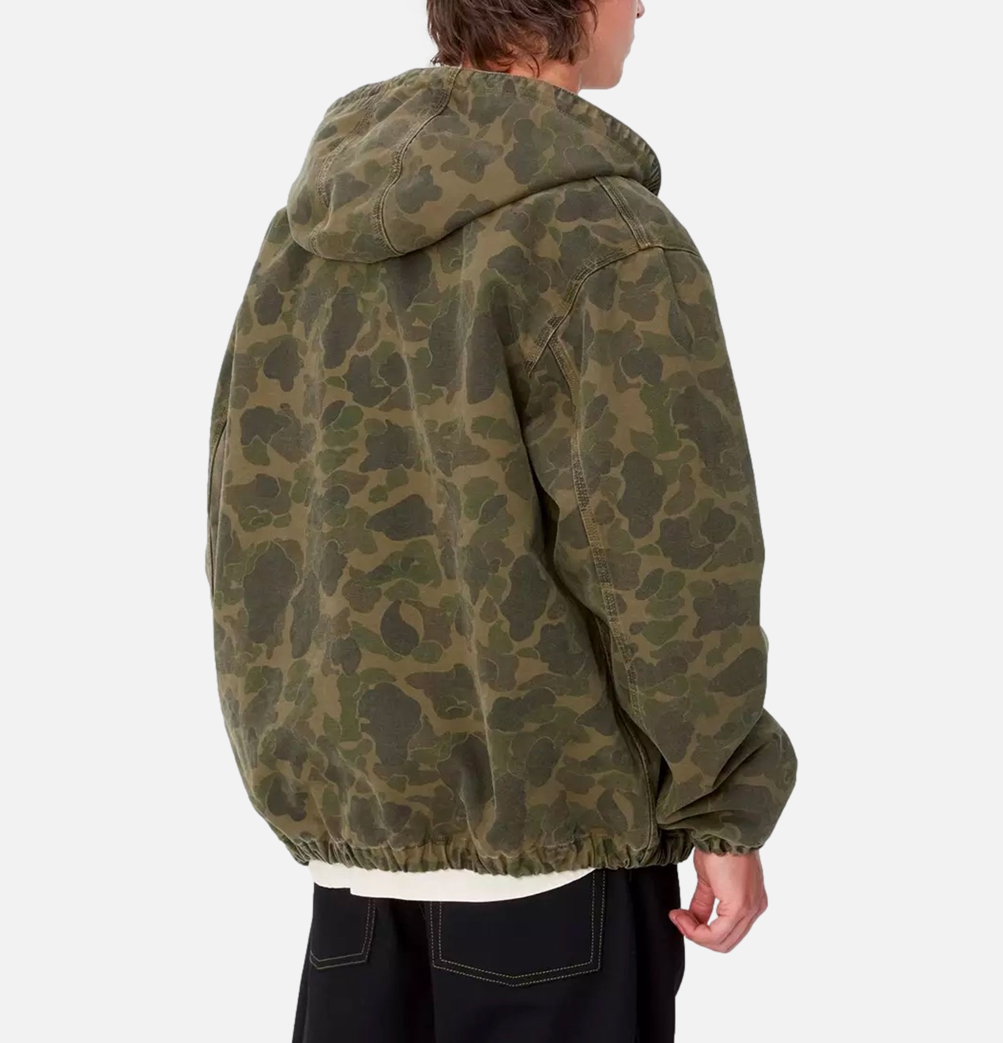 Active Jacket Camo Duck Green Carhartt WIP