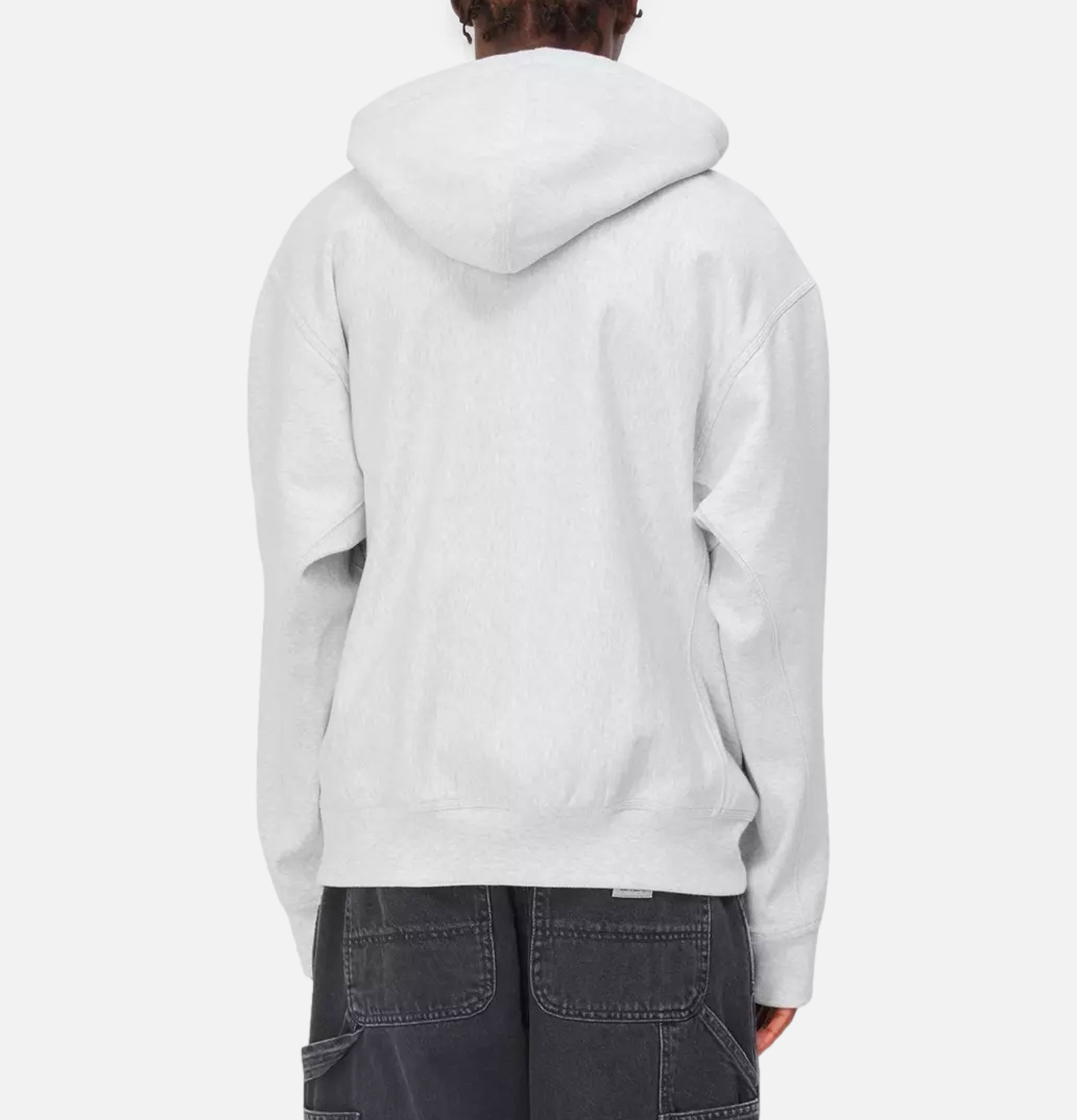 American Script Hoodie Ash Carhartt WIP