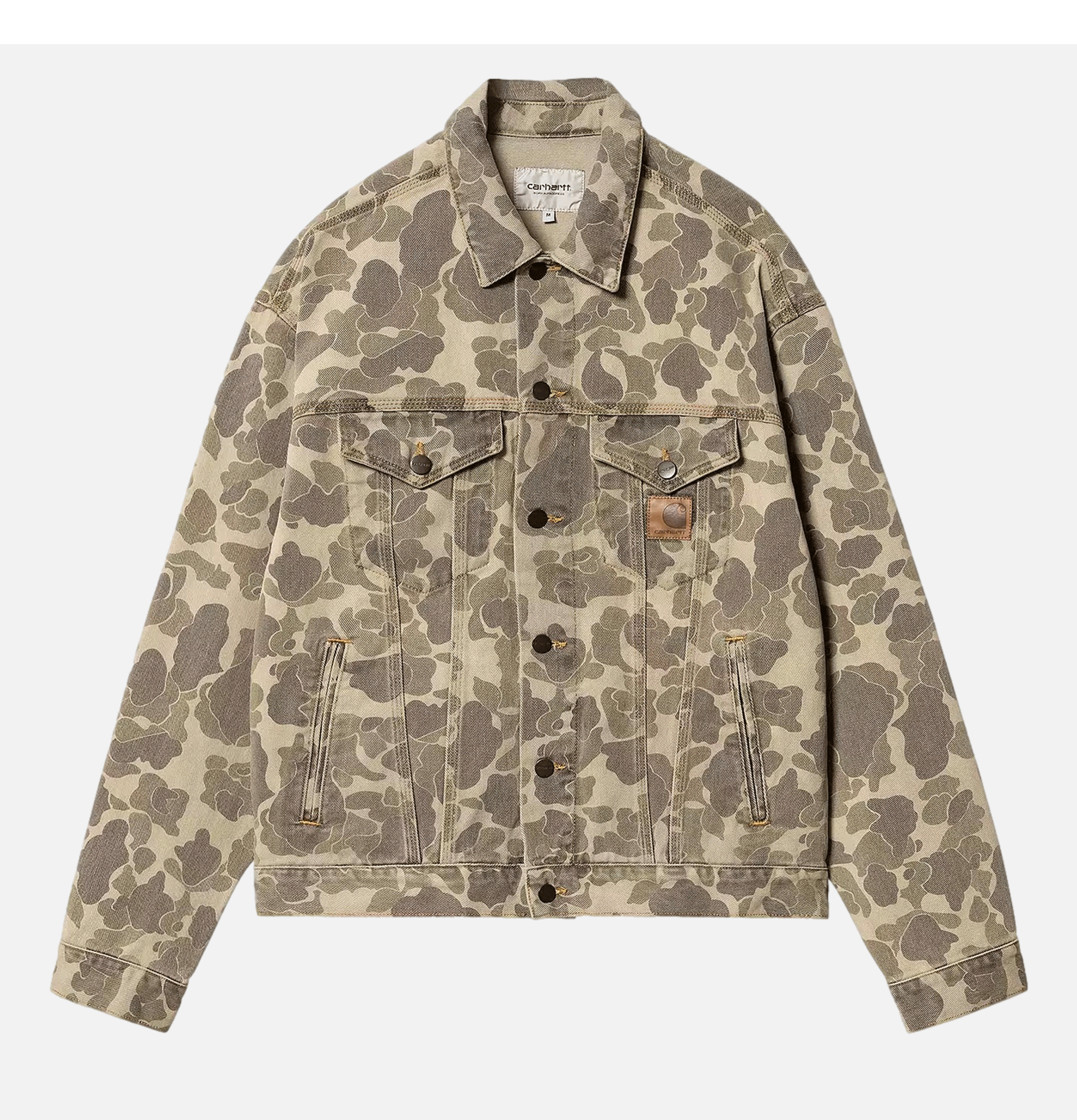 Veste Carhartt WIP Duck Helston Noir Camo