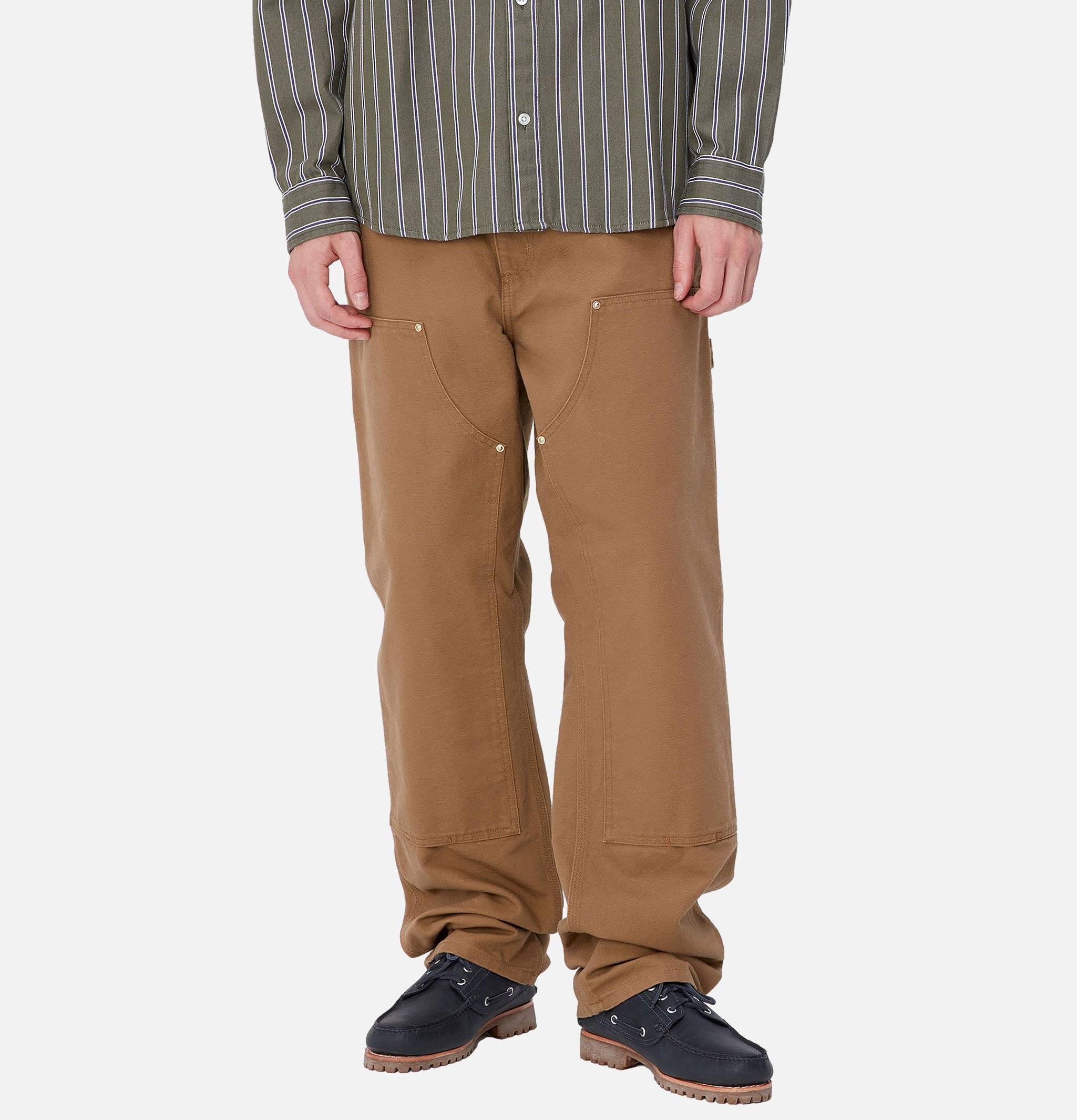 Double Knee Pants Carhartt WIP Hamilton Brown