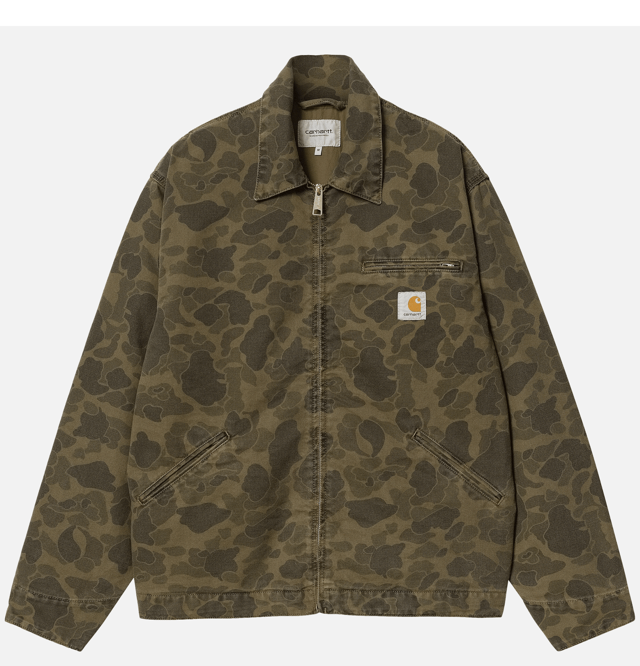 Veste Detroit Camo Duck Office Green Carhartt WIP