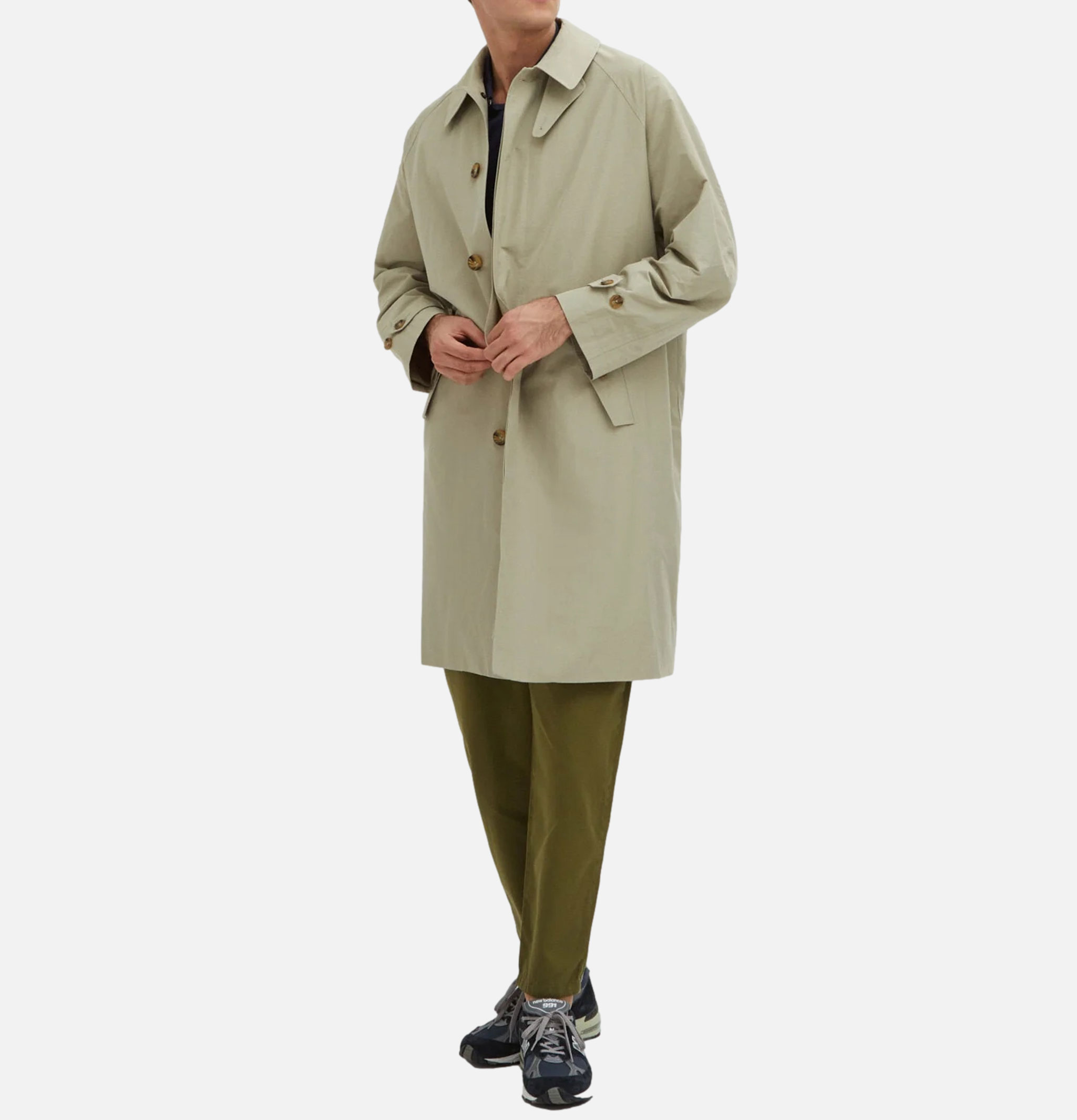 G12 Tan Baracuta trench coat