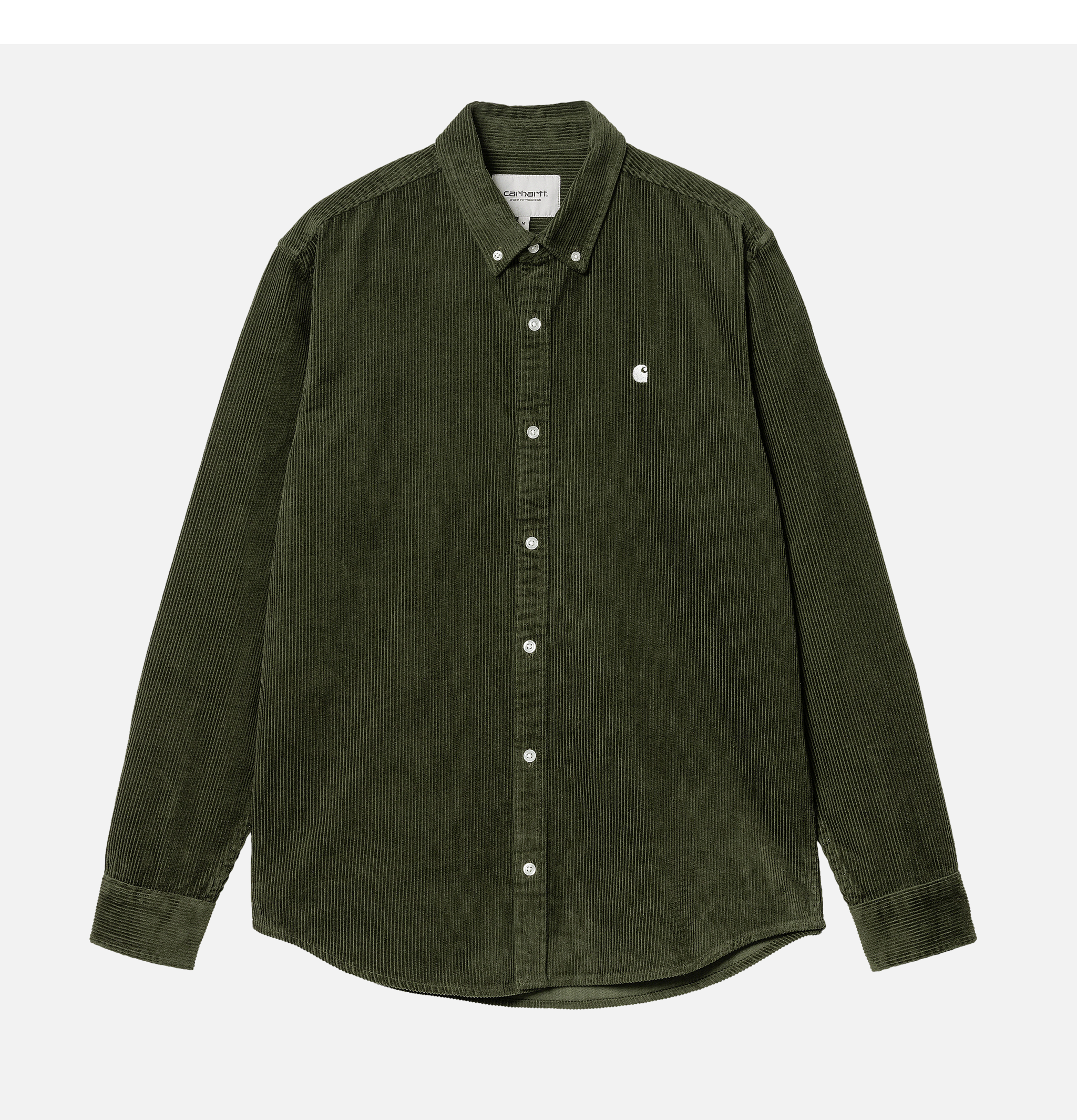 Carhartt WIP Madison Cord Tarragon shirt