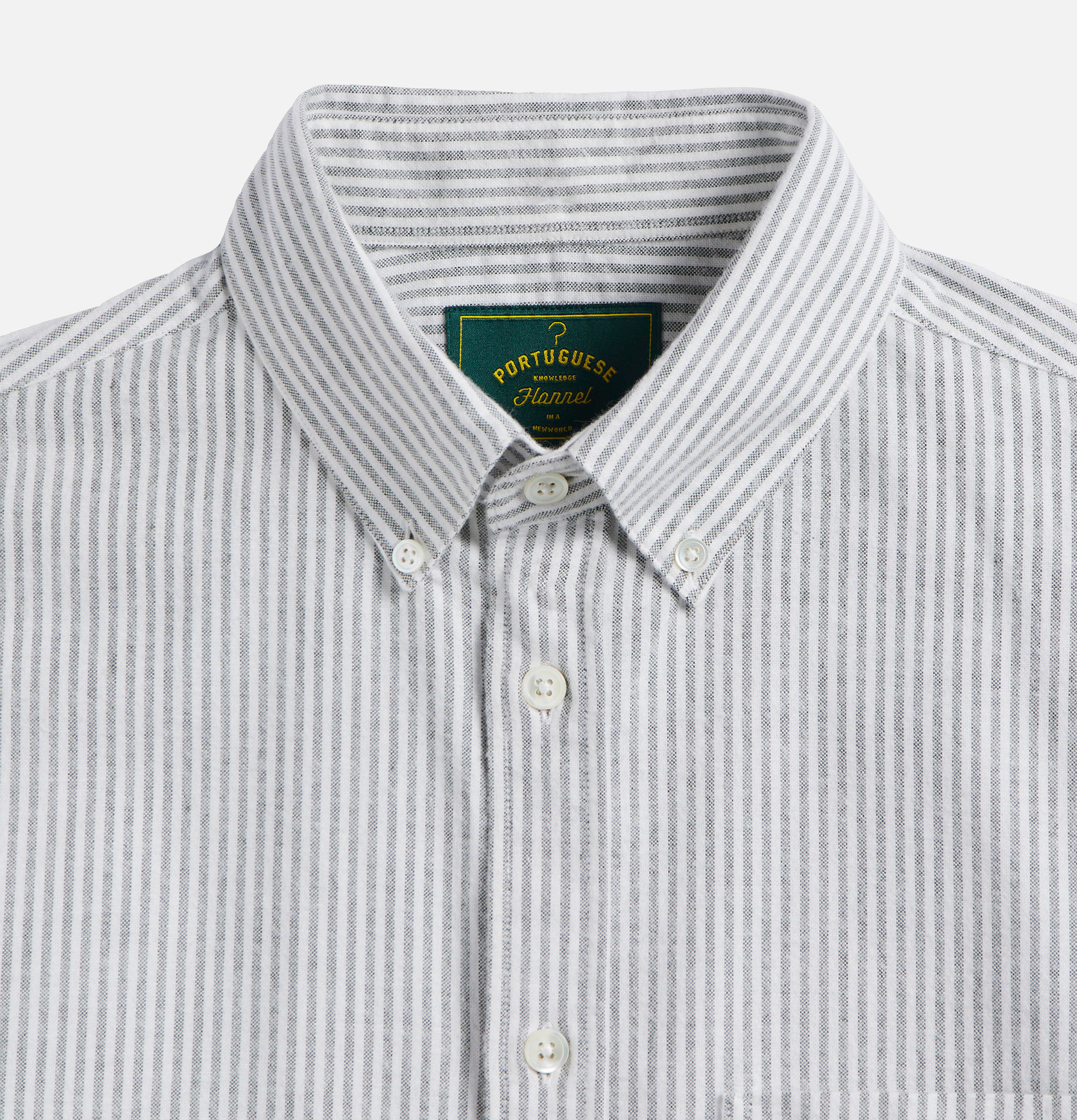 Chemise Oxford Stripe Green