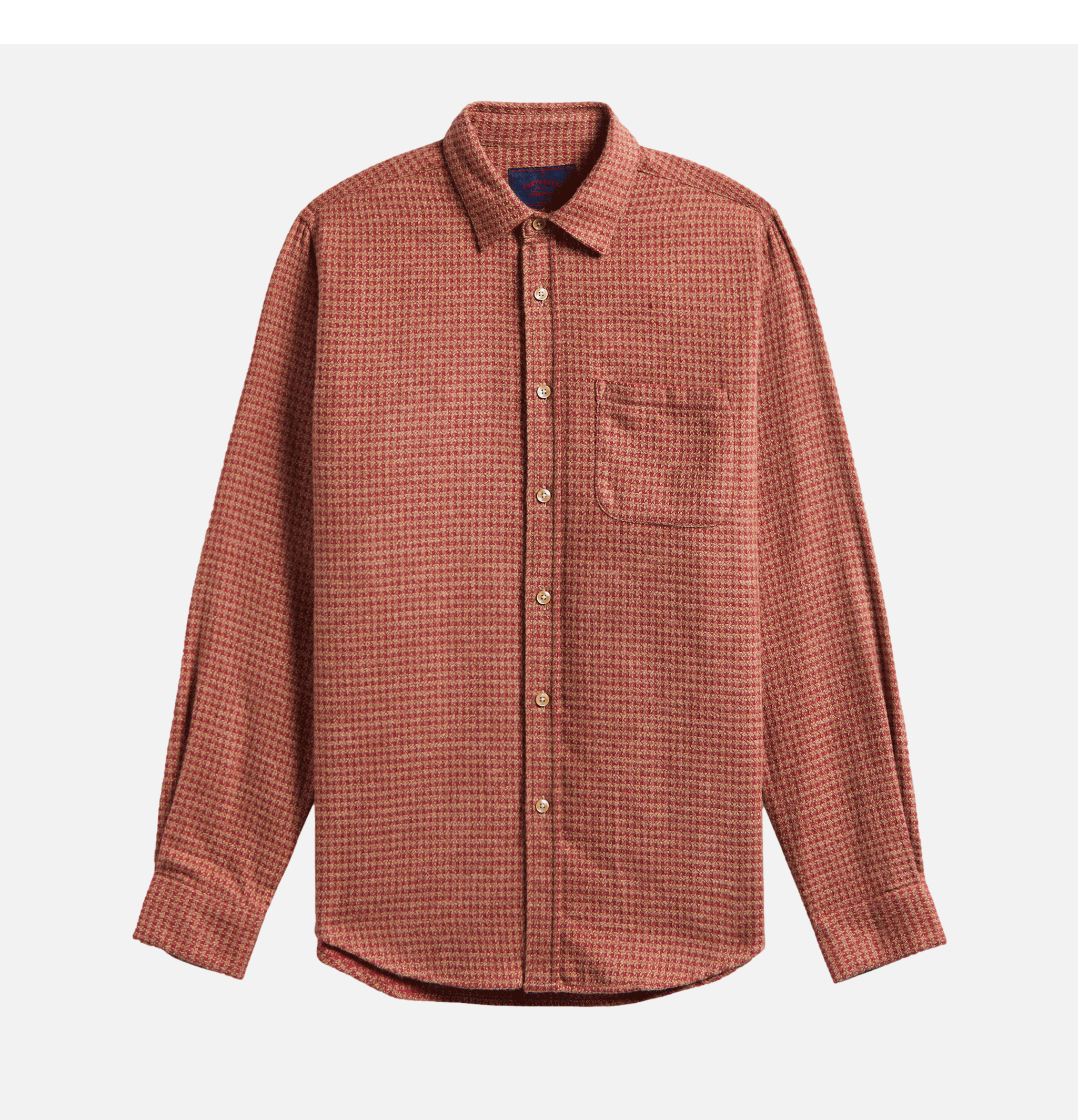 Portuguese Flannel Abstract Clay Shirt