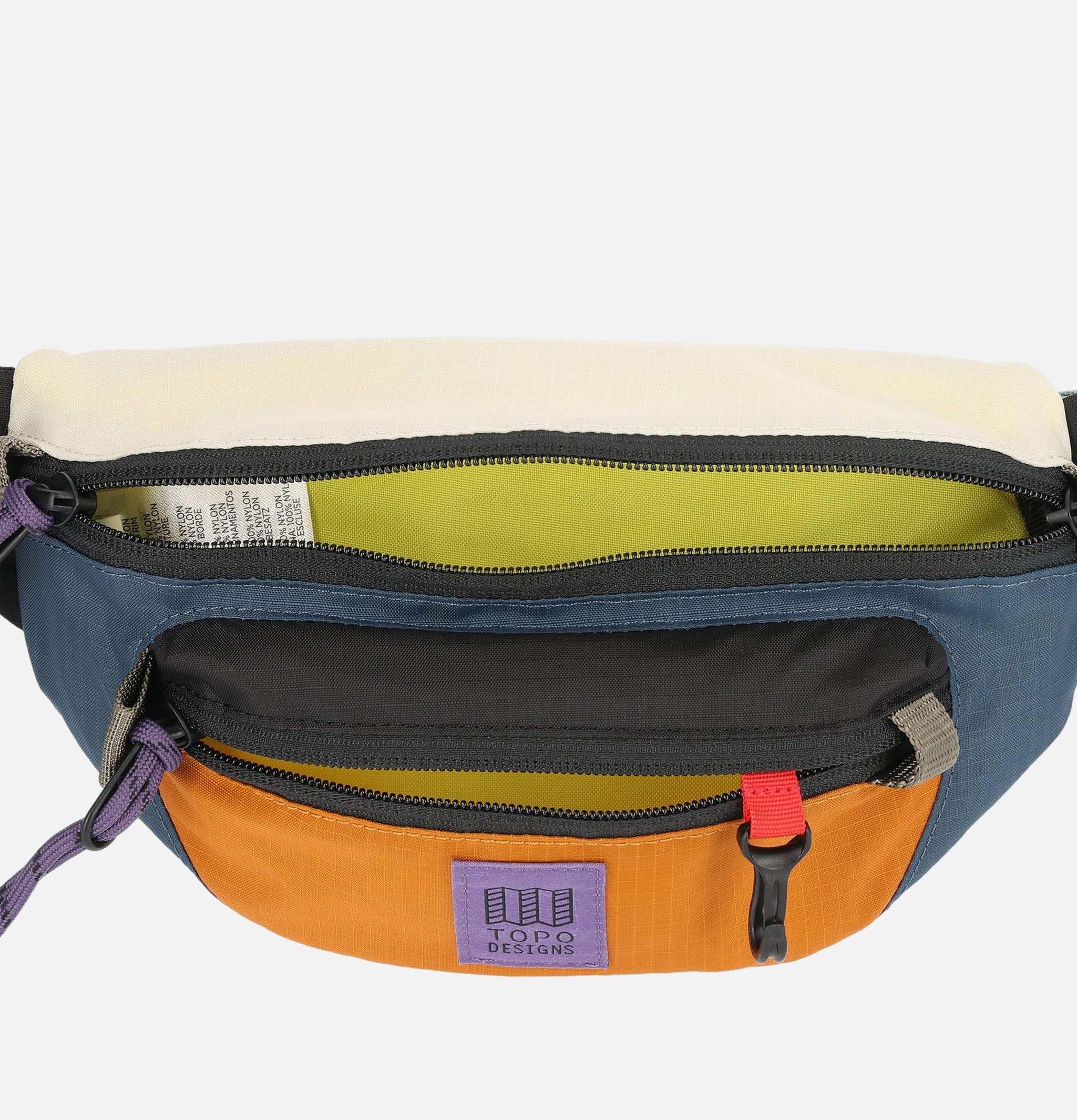 Sac Banane Mount Waist Pack Pond Blue Spice Topo Designs