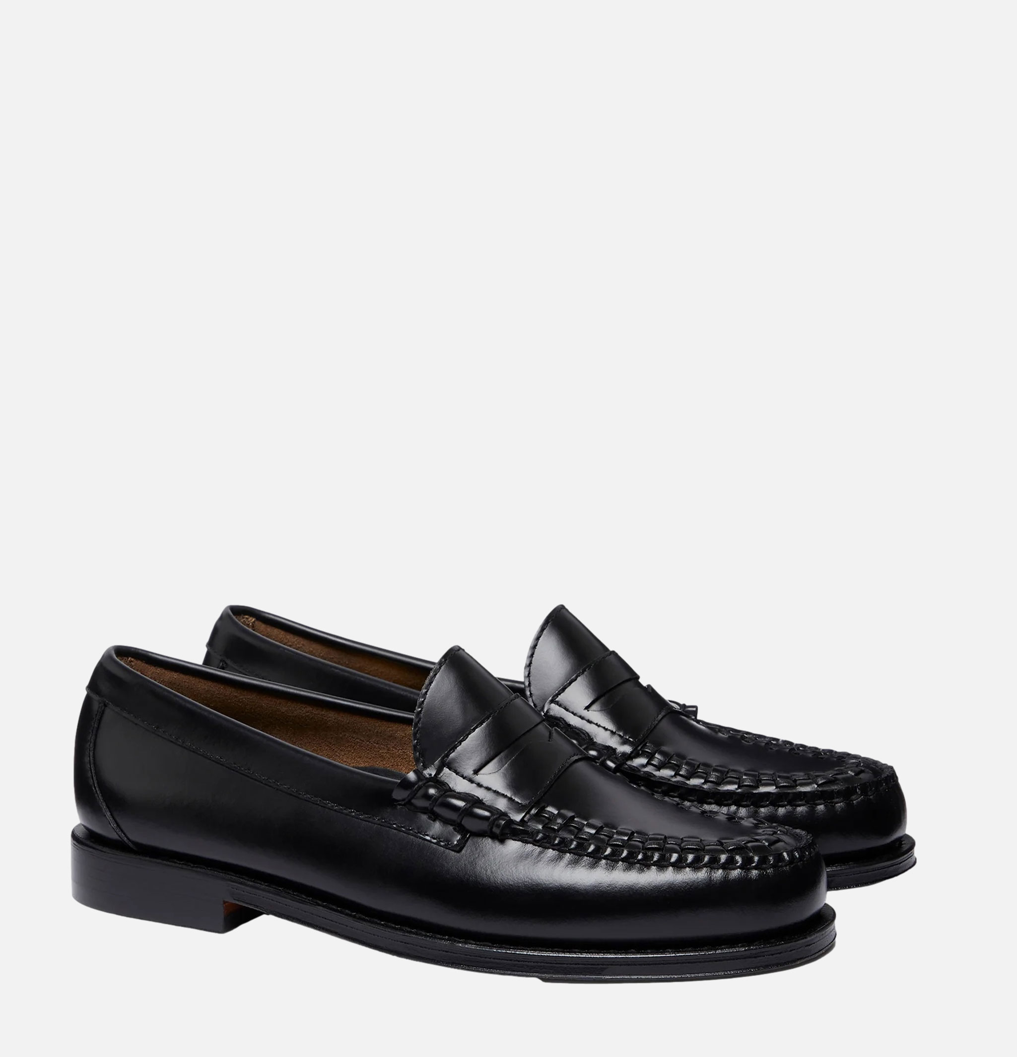 GH Bass Weejuns Weave Penny Loafer Black