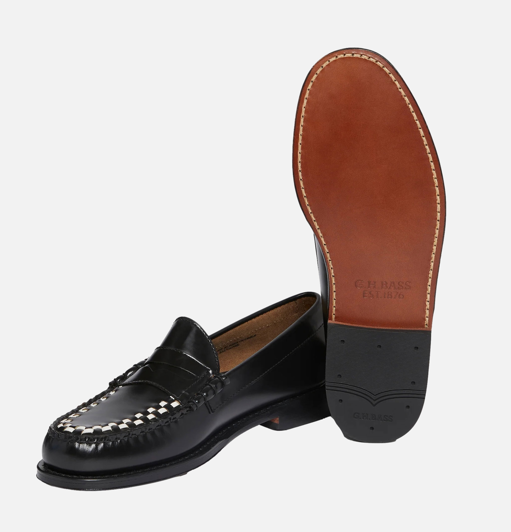 GH Bass Weejuns Weave Penny Loafer 