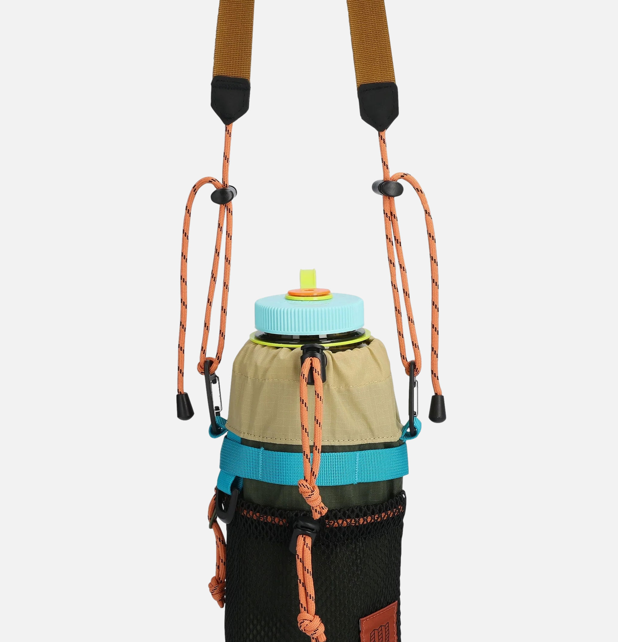 Mountain Hydro Strap Water Bottle Holder Olive Topo Designs