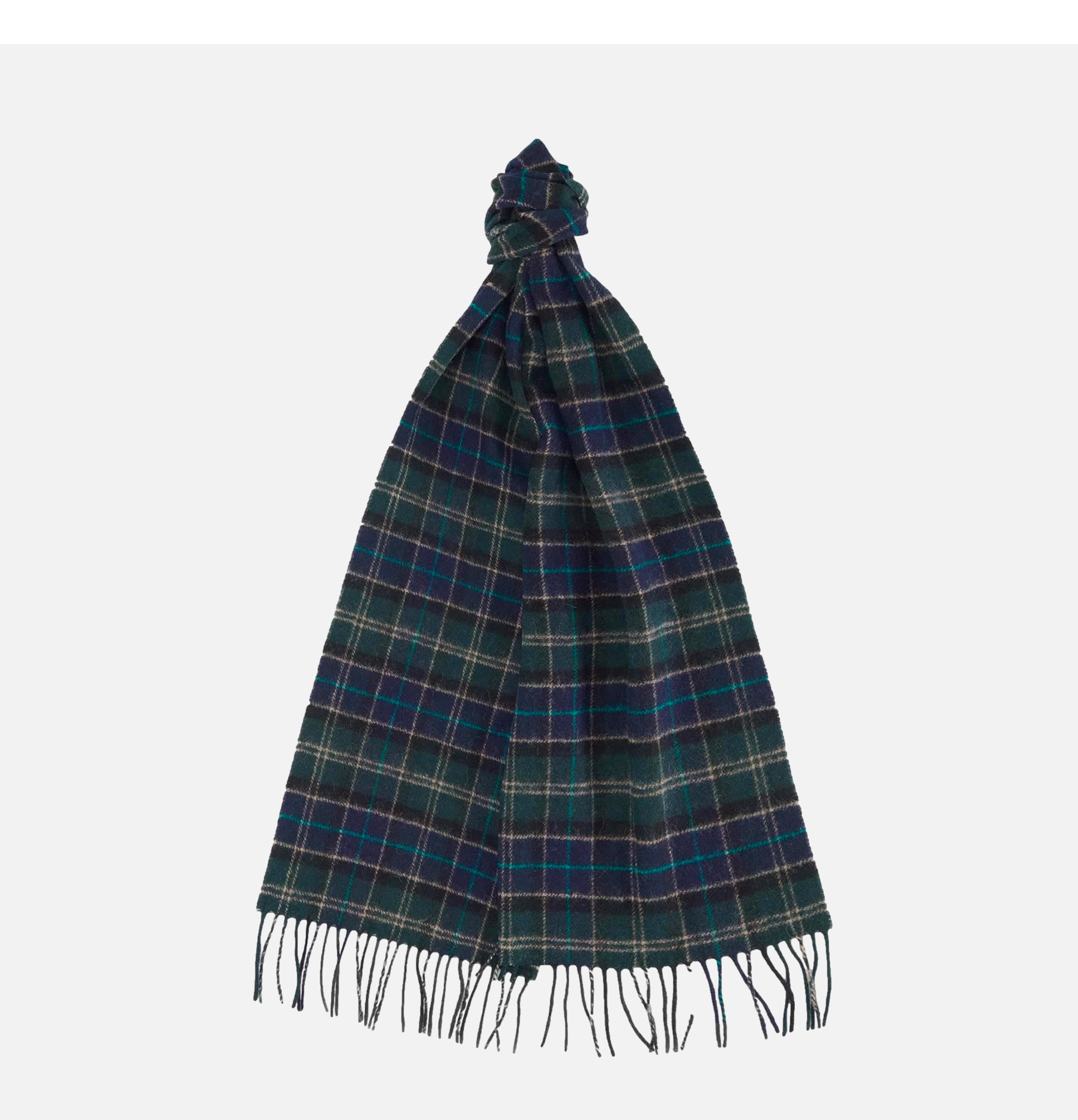 Barbour Lambswool Scarf Tartan