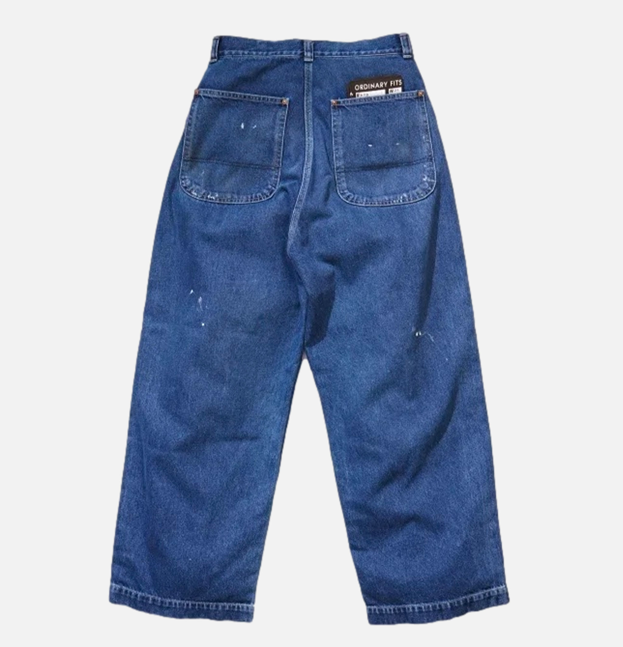 Bell Pant Used Blue Ordinary Fits