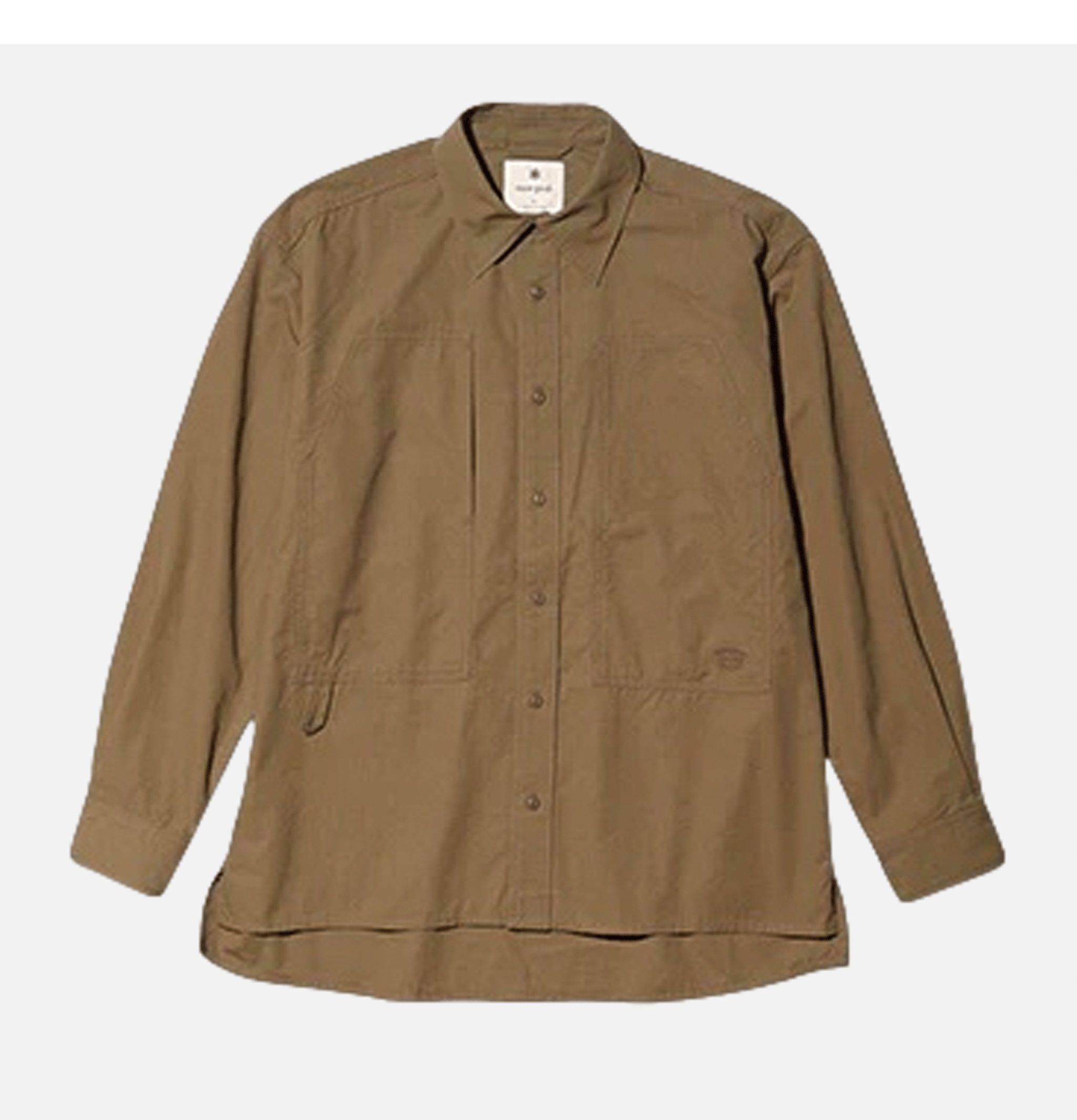 Chemise Snow Peak Takibibi Ripstop Shirt Khaki