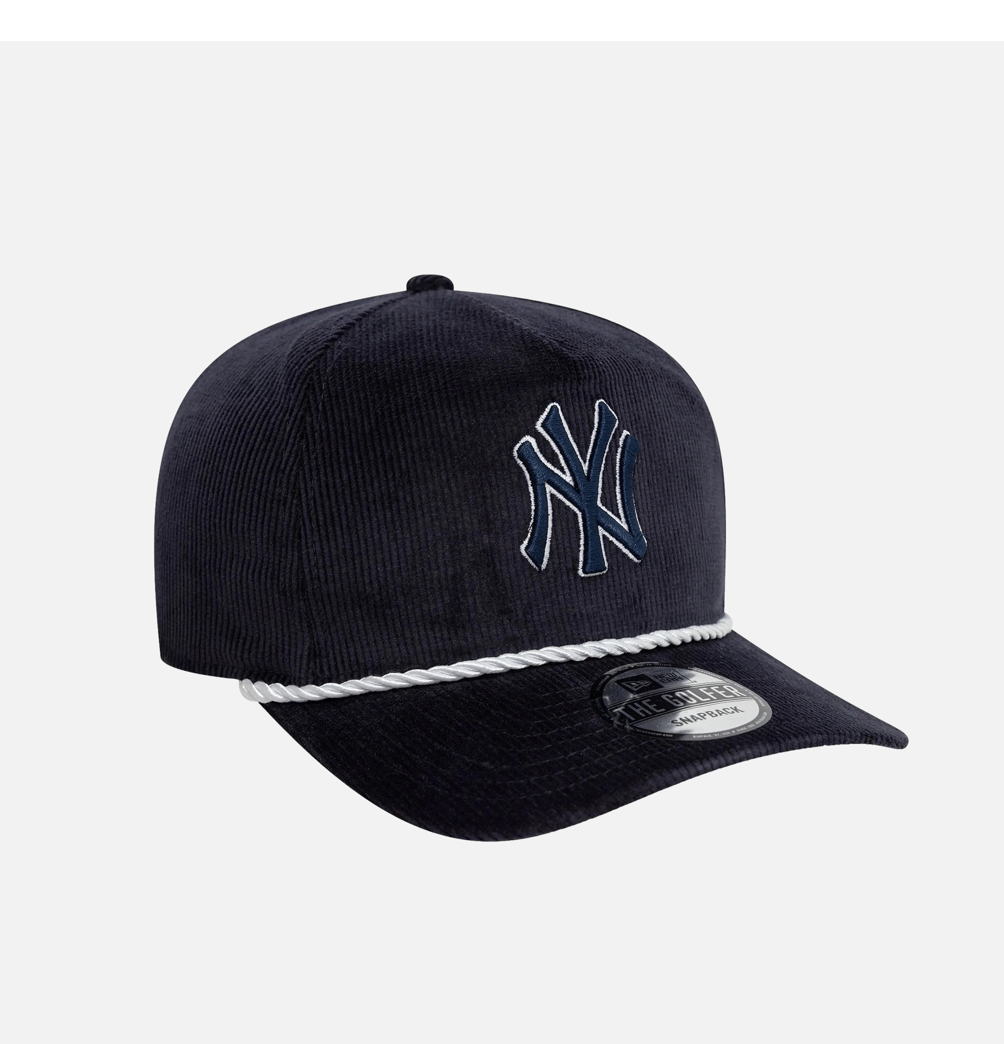 Casquette New Era Golfer Adjustable New York Yankees MLB Cord Bleu marine