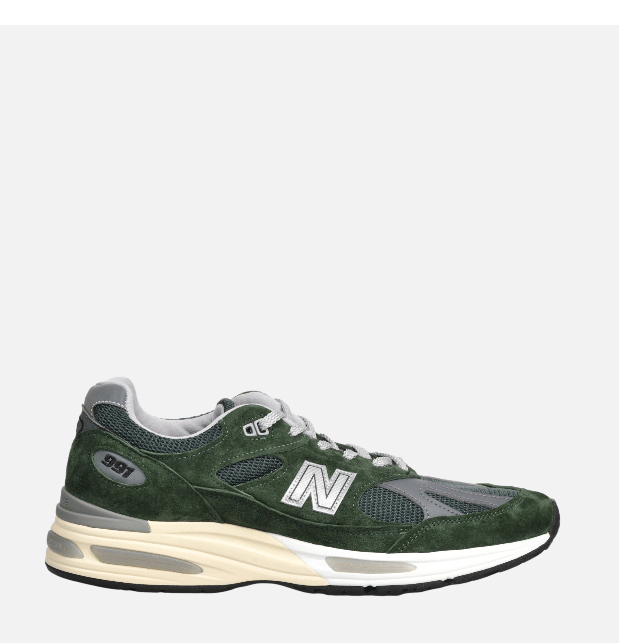 New Balance 991 V2 Green Sneakers