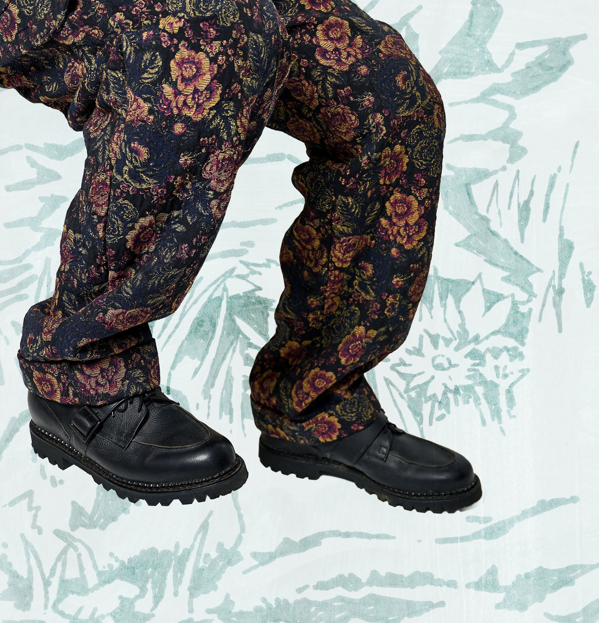 Paraboot x Engineered Garments Chambord Noir