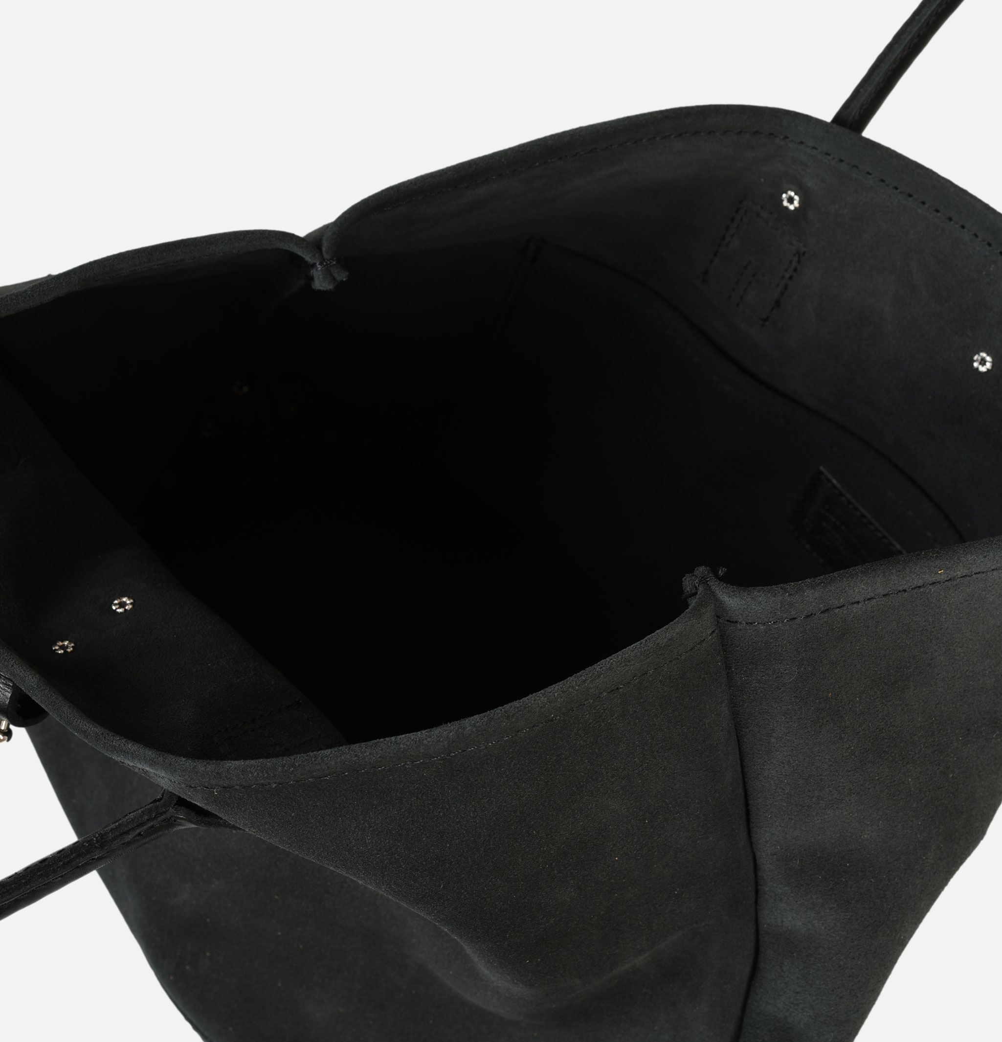 Heritage Leather Company Latigo Leather Tote Bag Noir