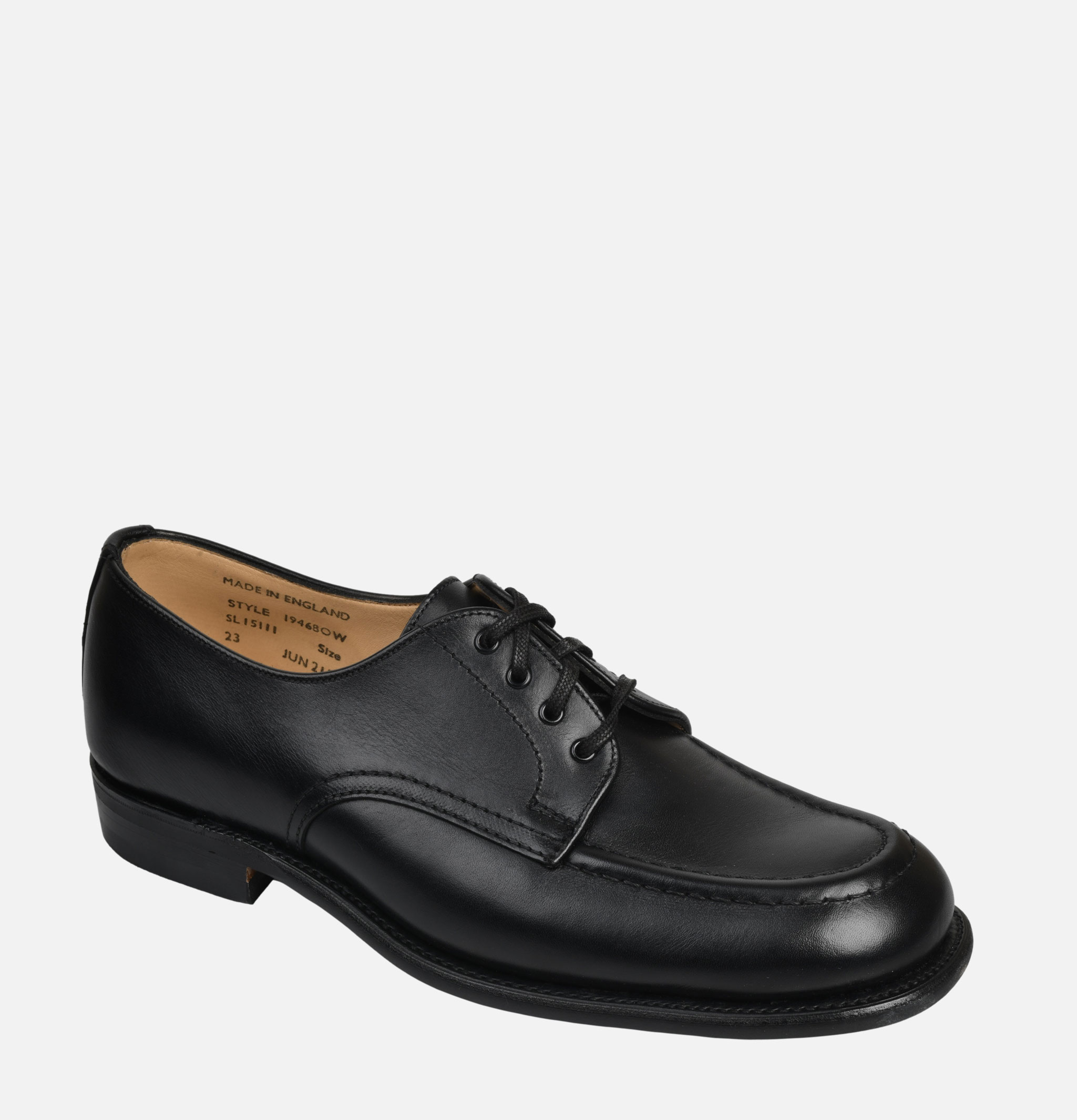 Chaussures Sanders UK B.G.S Apron Gibson Black