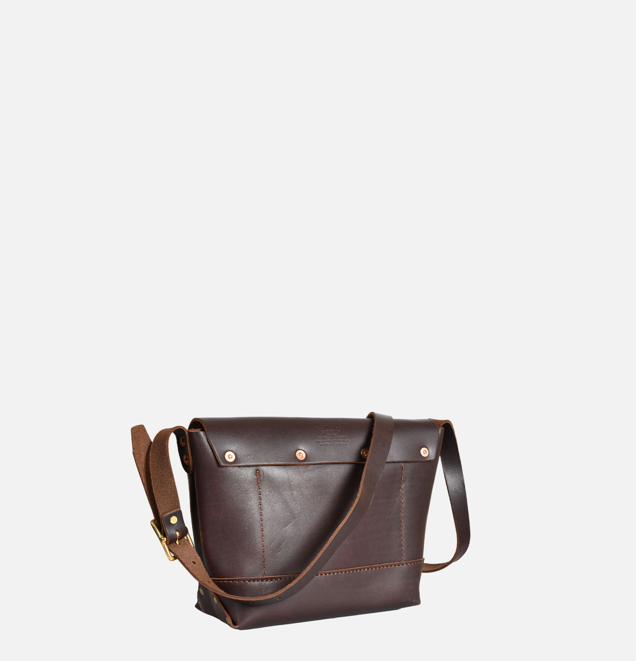 Heritage Leather Company Mini Sac Bandoulière Leather Marron