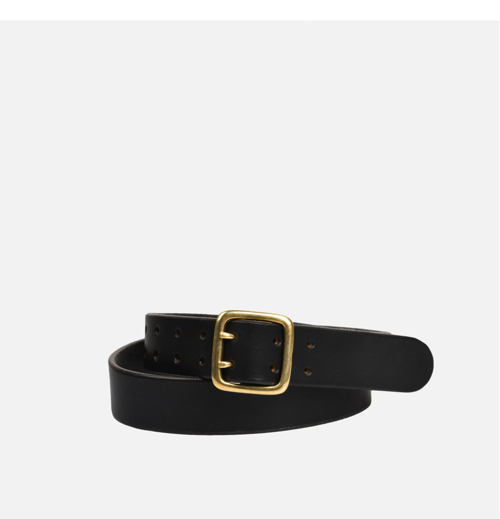 Two Tong Belt Black