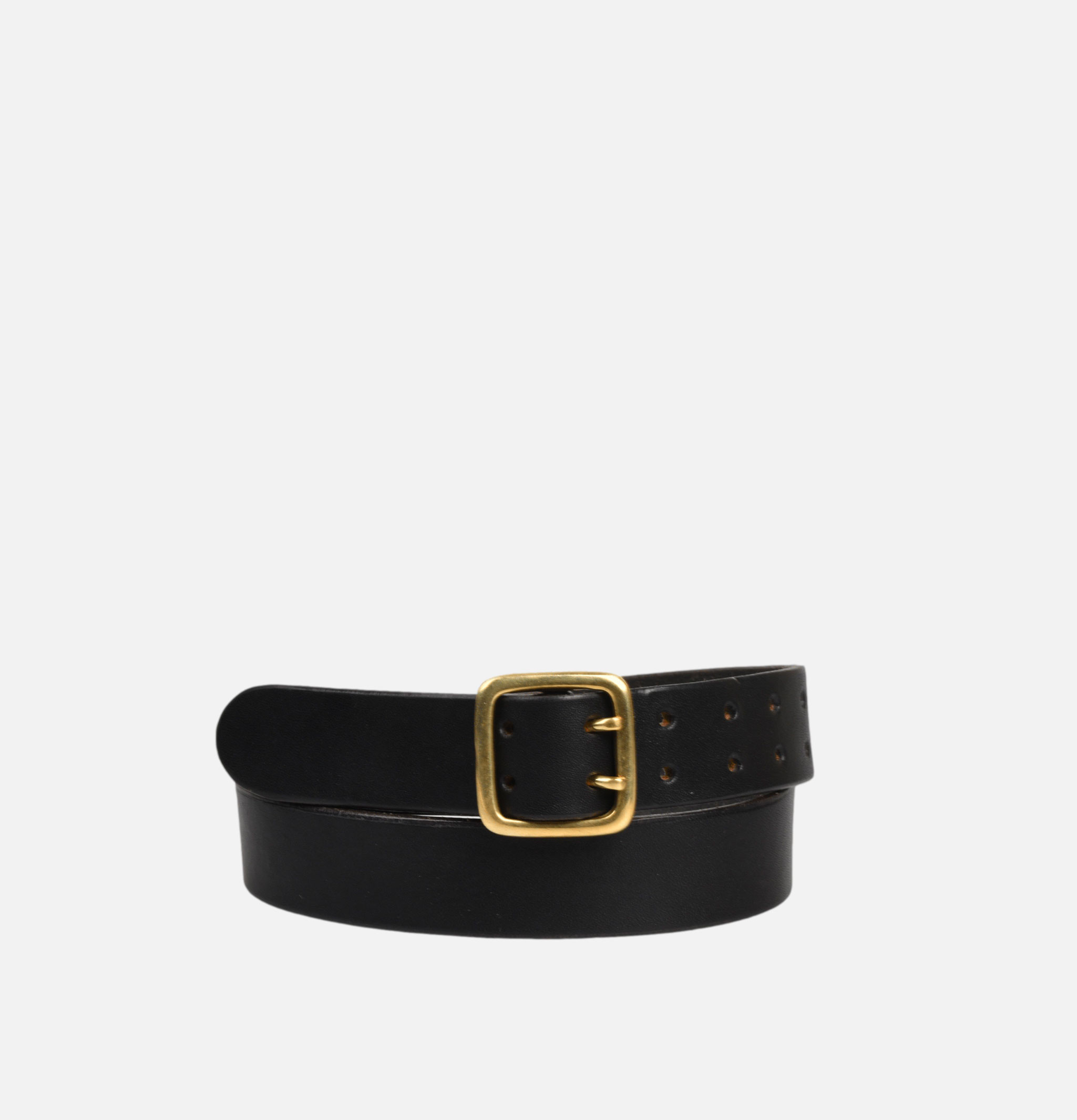 Two Tong Belt Black