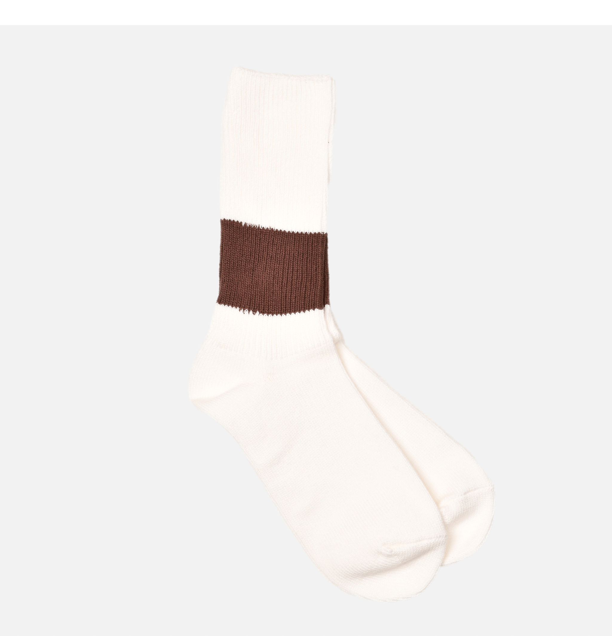 Chaussettes Rostersox Line Rib Marron