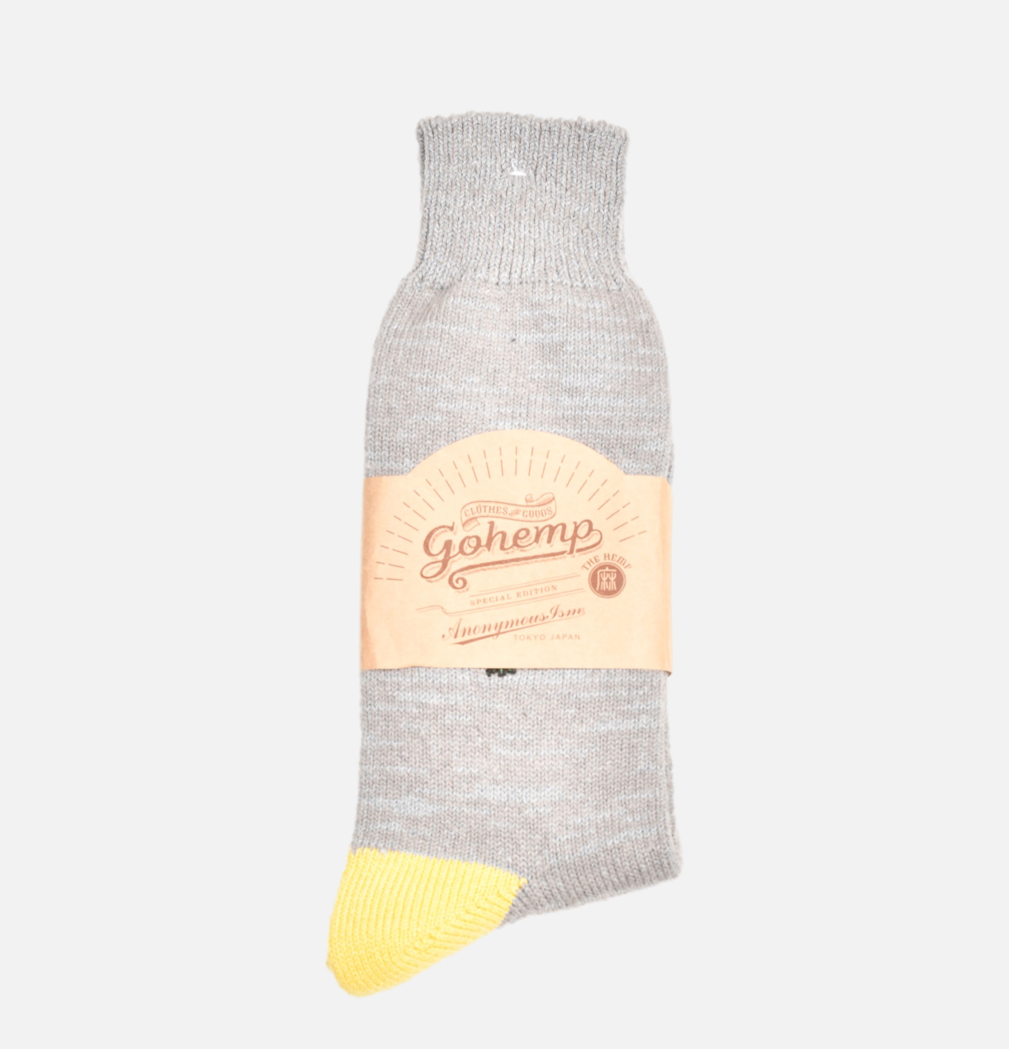 Chaussettes Embroidery Jaune