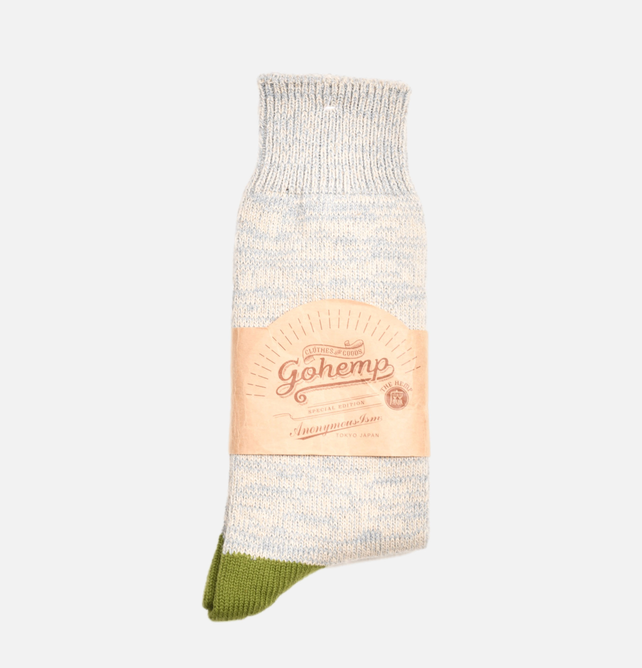 Chaussettes Embroidery Vert