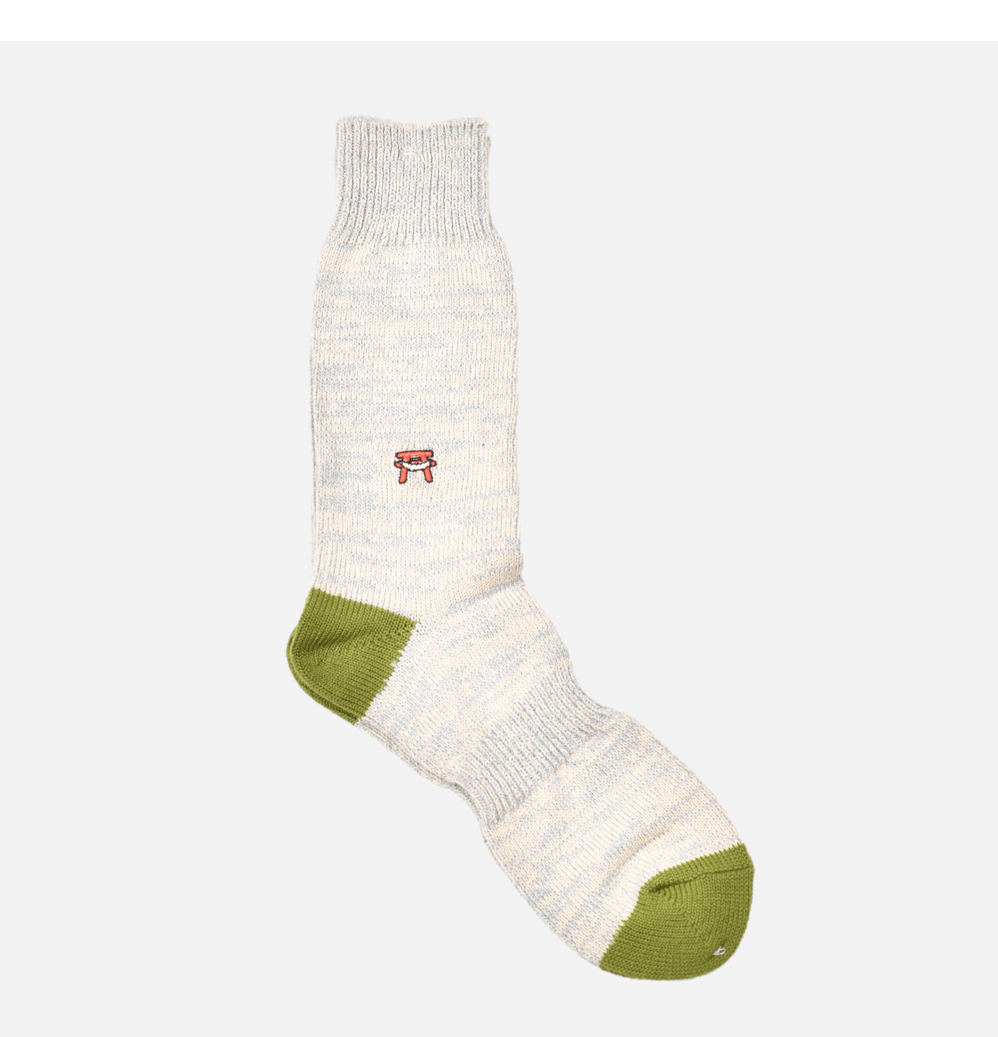 Chaussettes Embroidery Vert