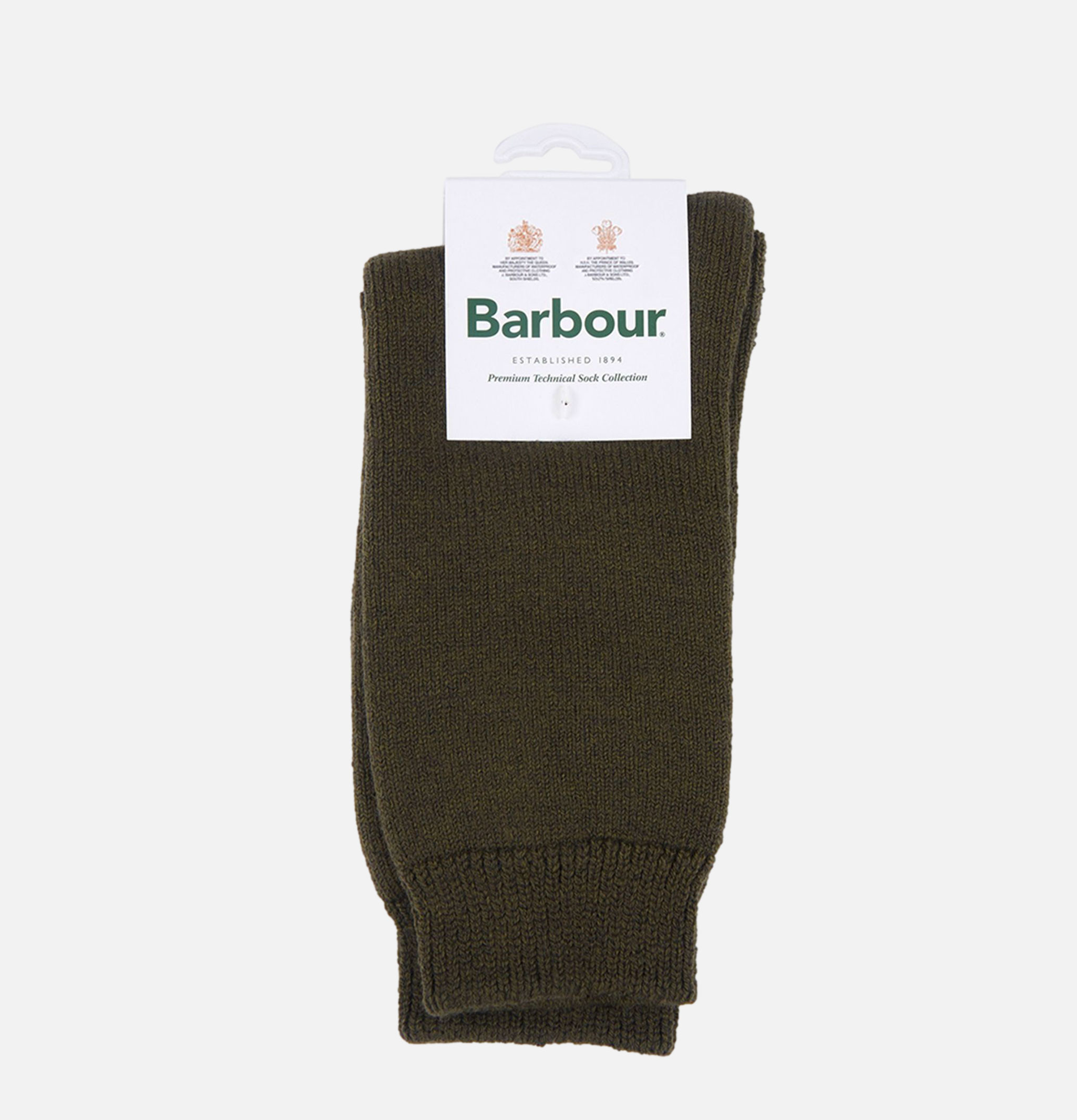 Wellington Calf Sock Green