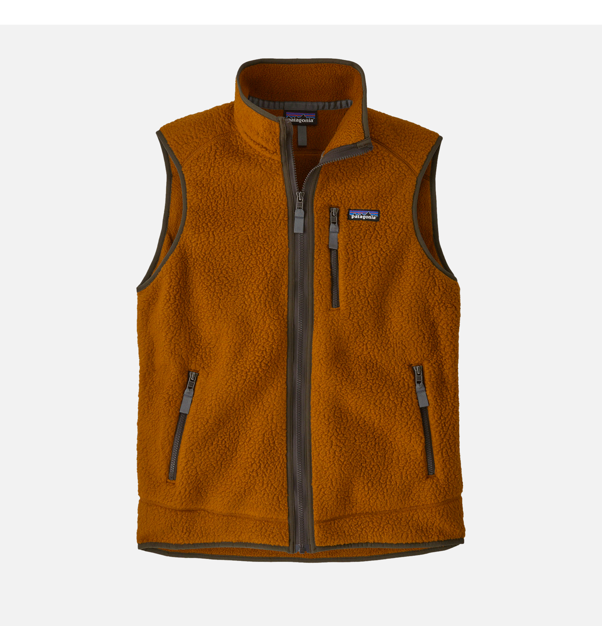 Veste polaire Patagonia Retro Pile Vest Shelter Brown.