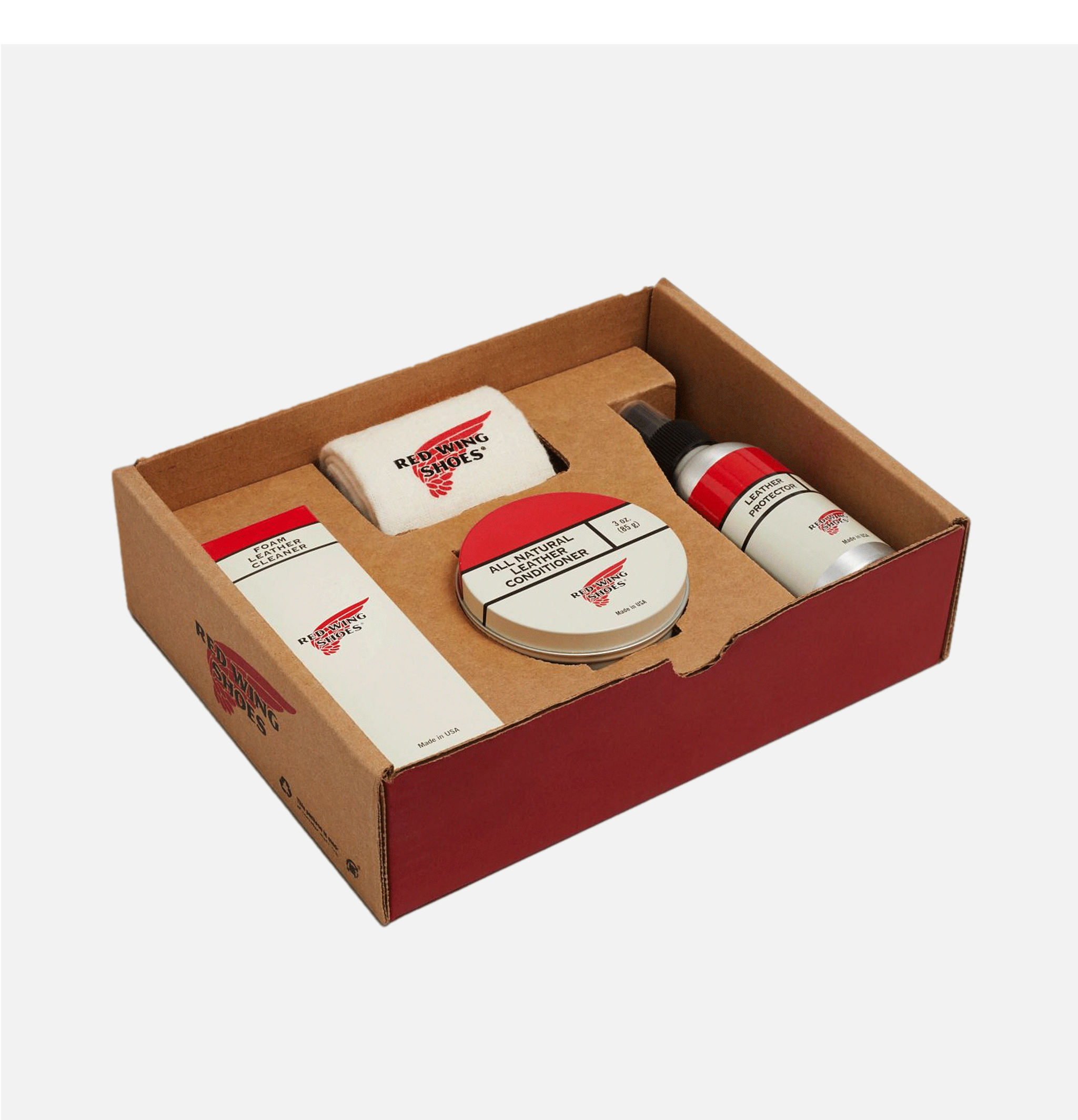 98030 Oil-Tanned Leather Care Kit Red Wing