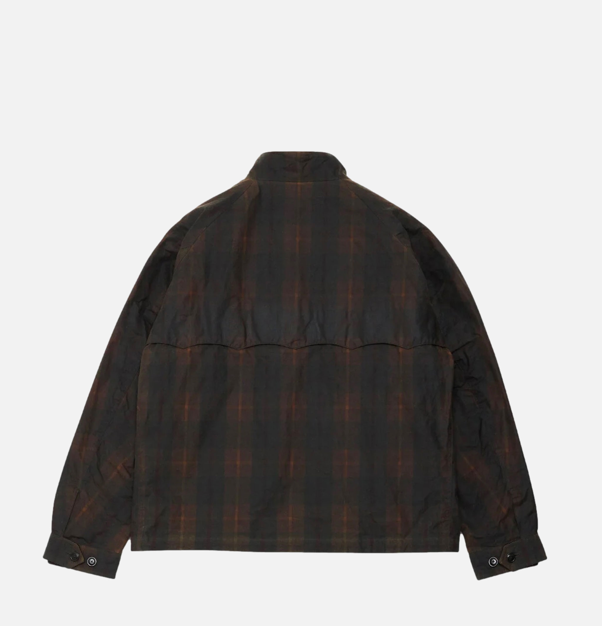 Wax Pattern G4 Brown Check Baracuta