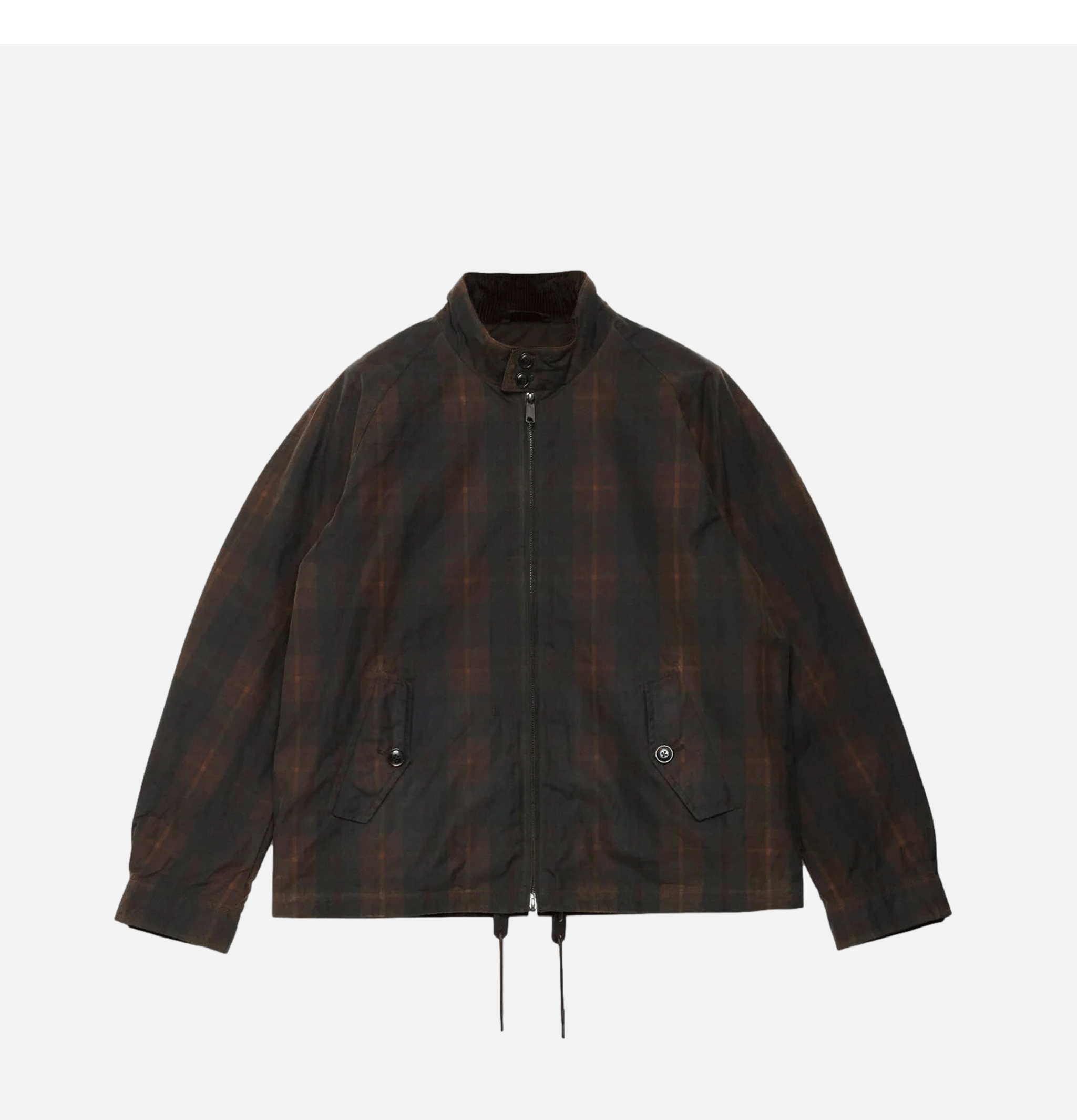 Wax Pattern G4 Brown Check Baracuta