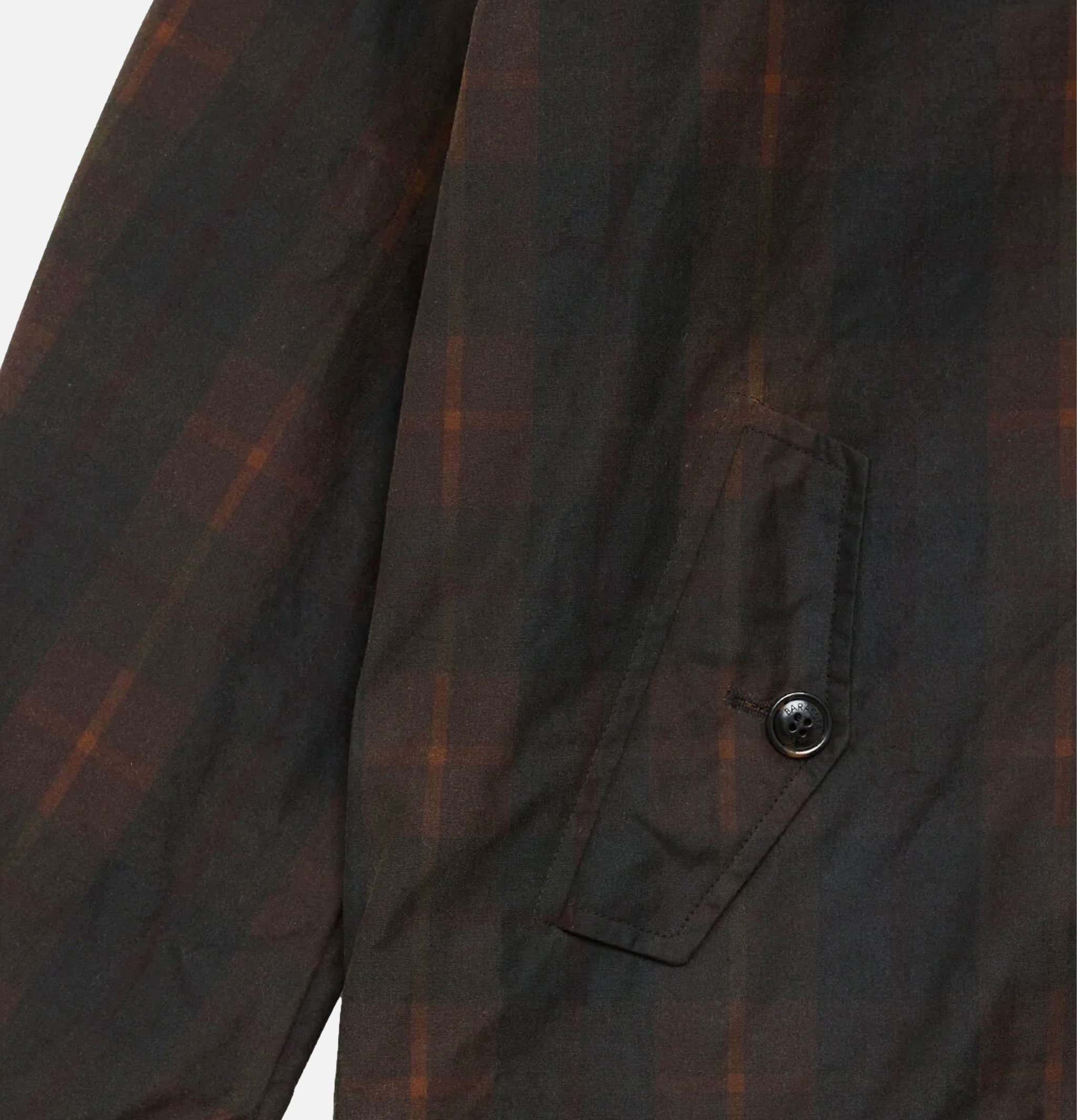 Wax Pattern G4 Brown Check Baracuta