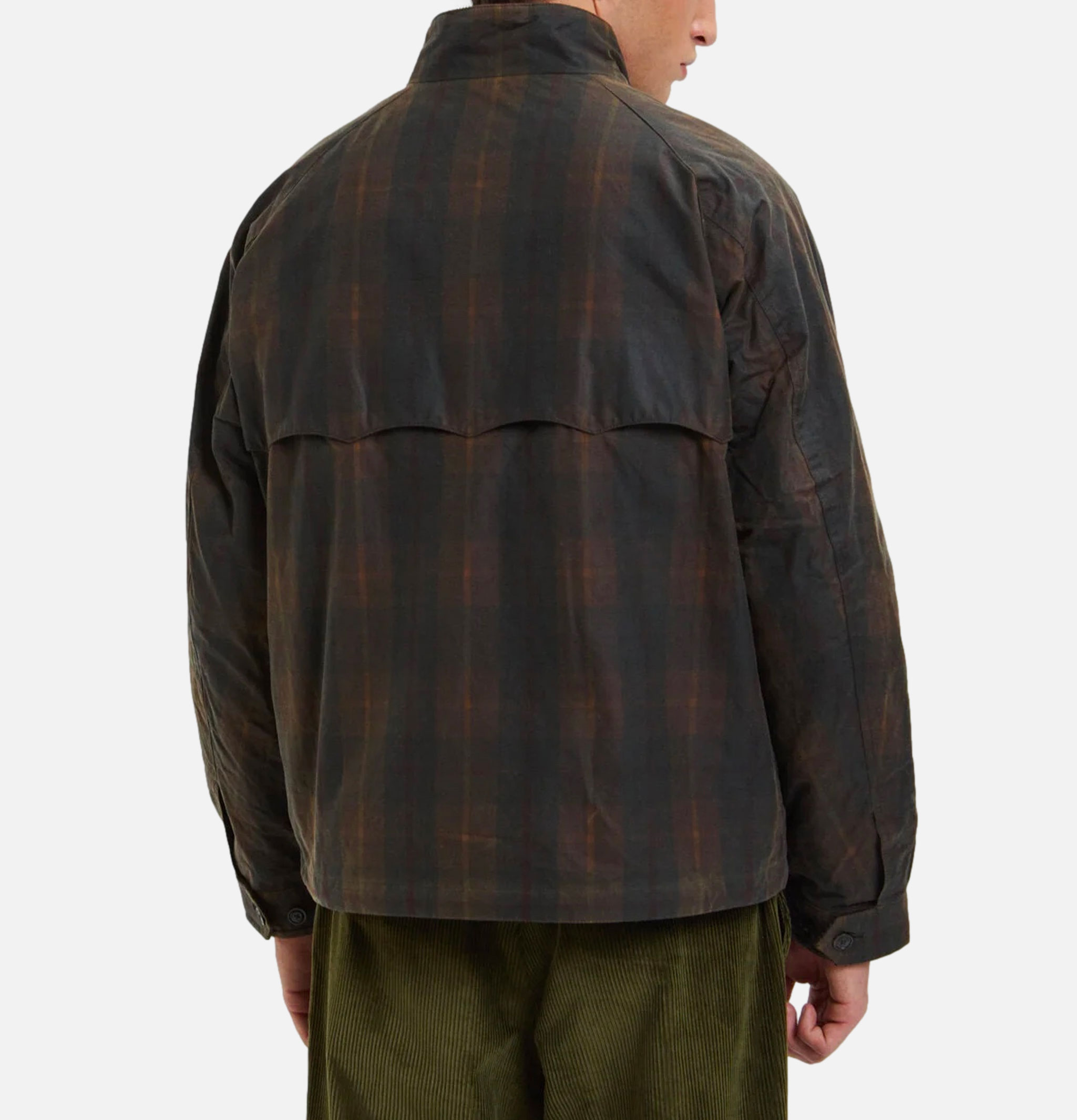 Wax Pattern G4 Brown Check Baracuta