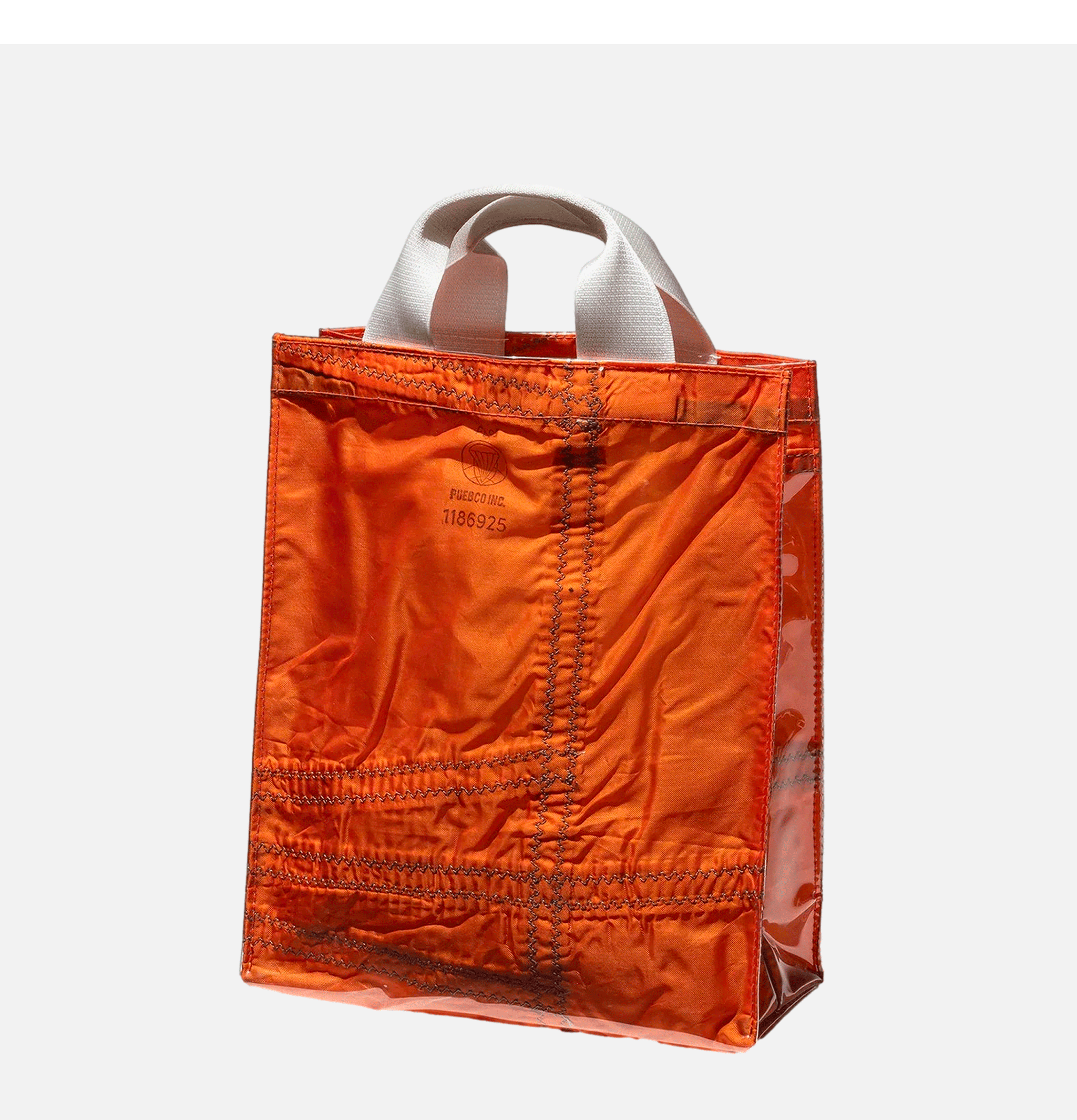 Puebco Covered Parachute Document Bag - Orange