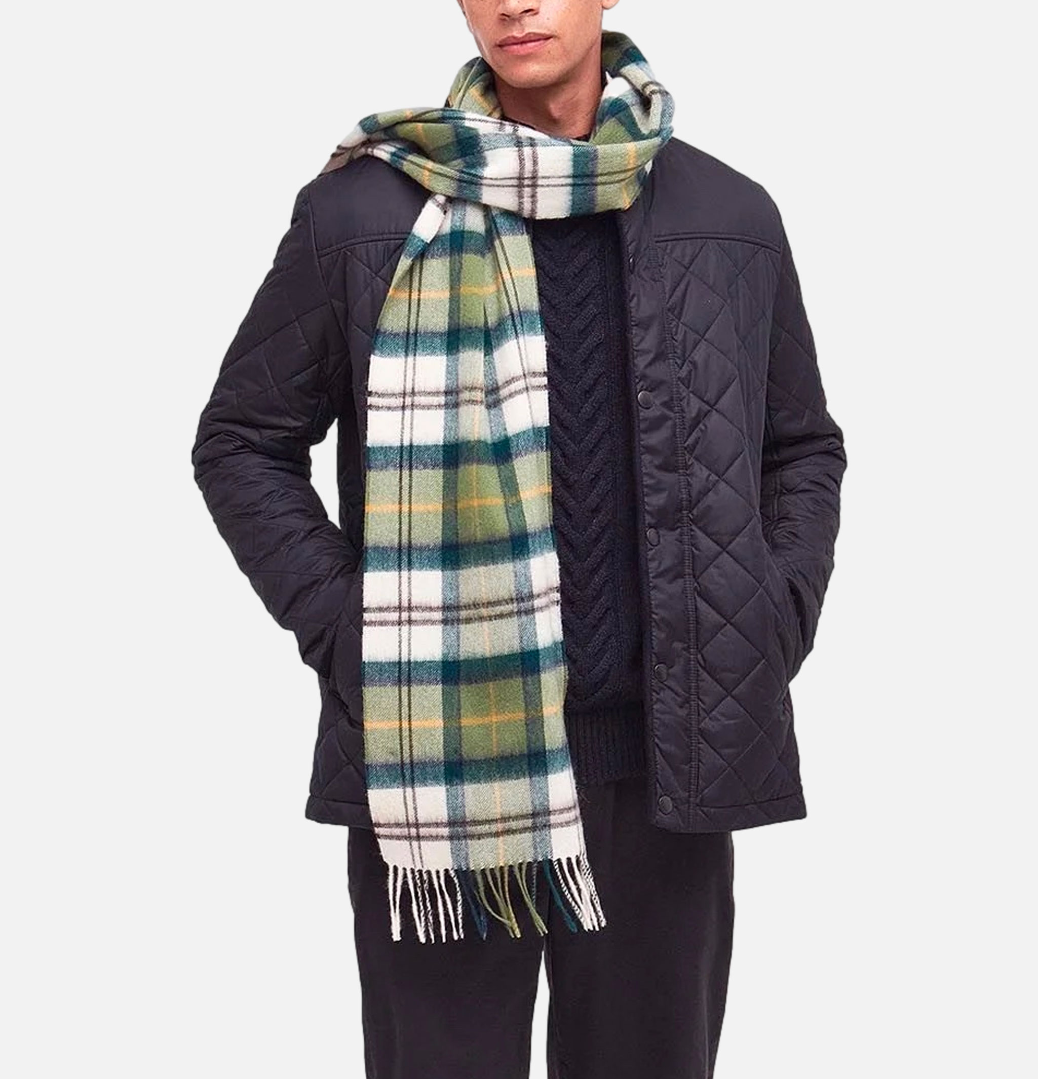 Echarpe Cashmere Tartan Ancien