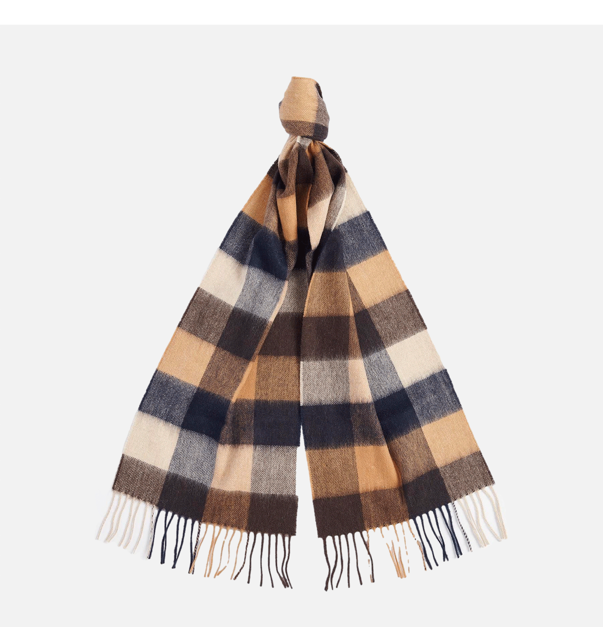 Tattersall Scarf Autumn Dress