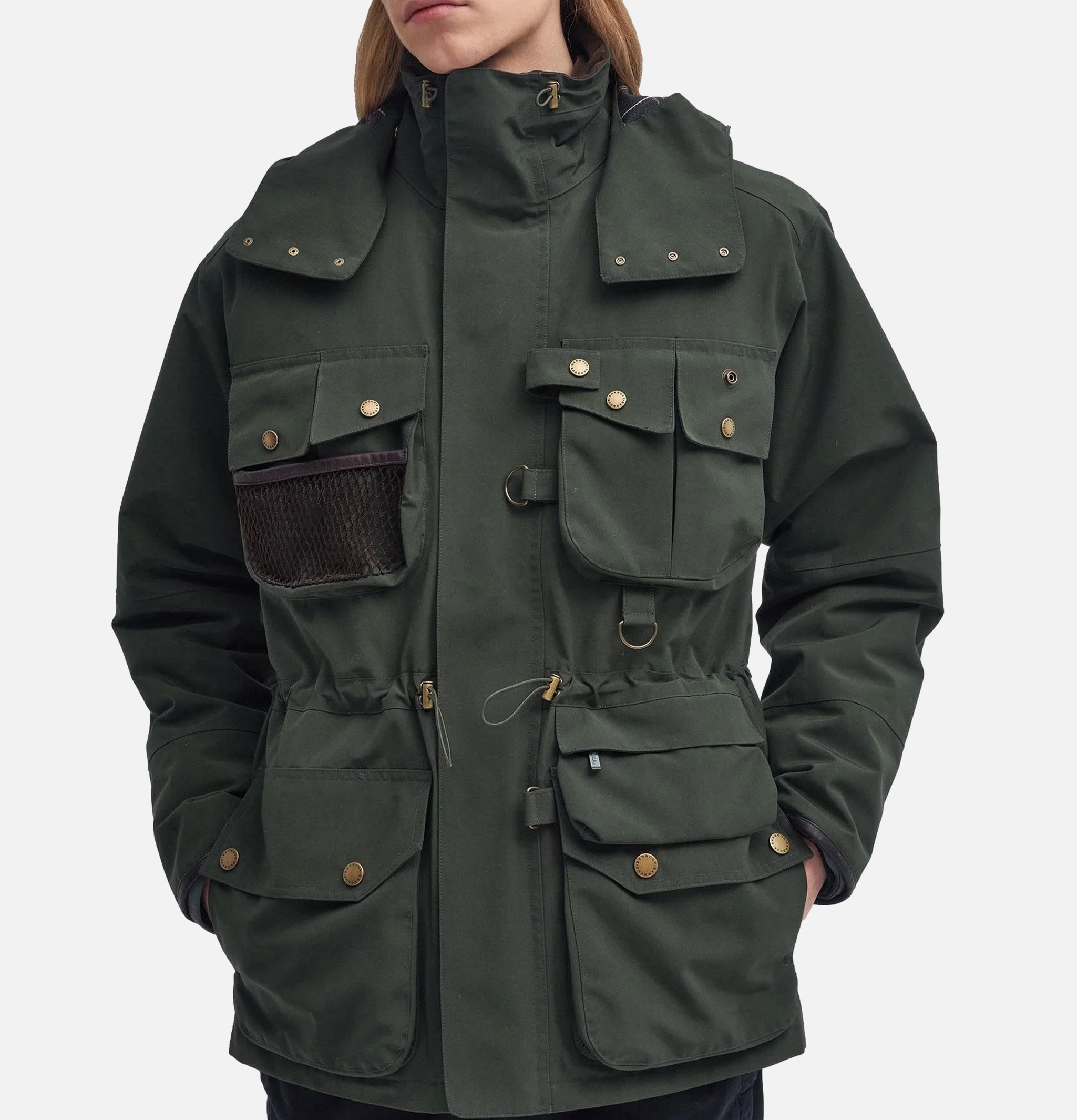 Heritage Dryfly Waterproof Sage Barbour