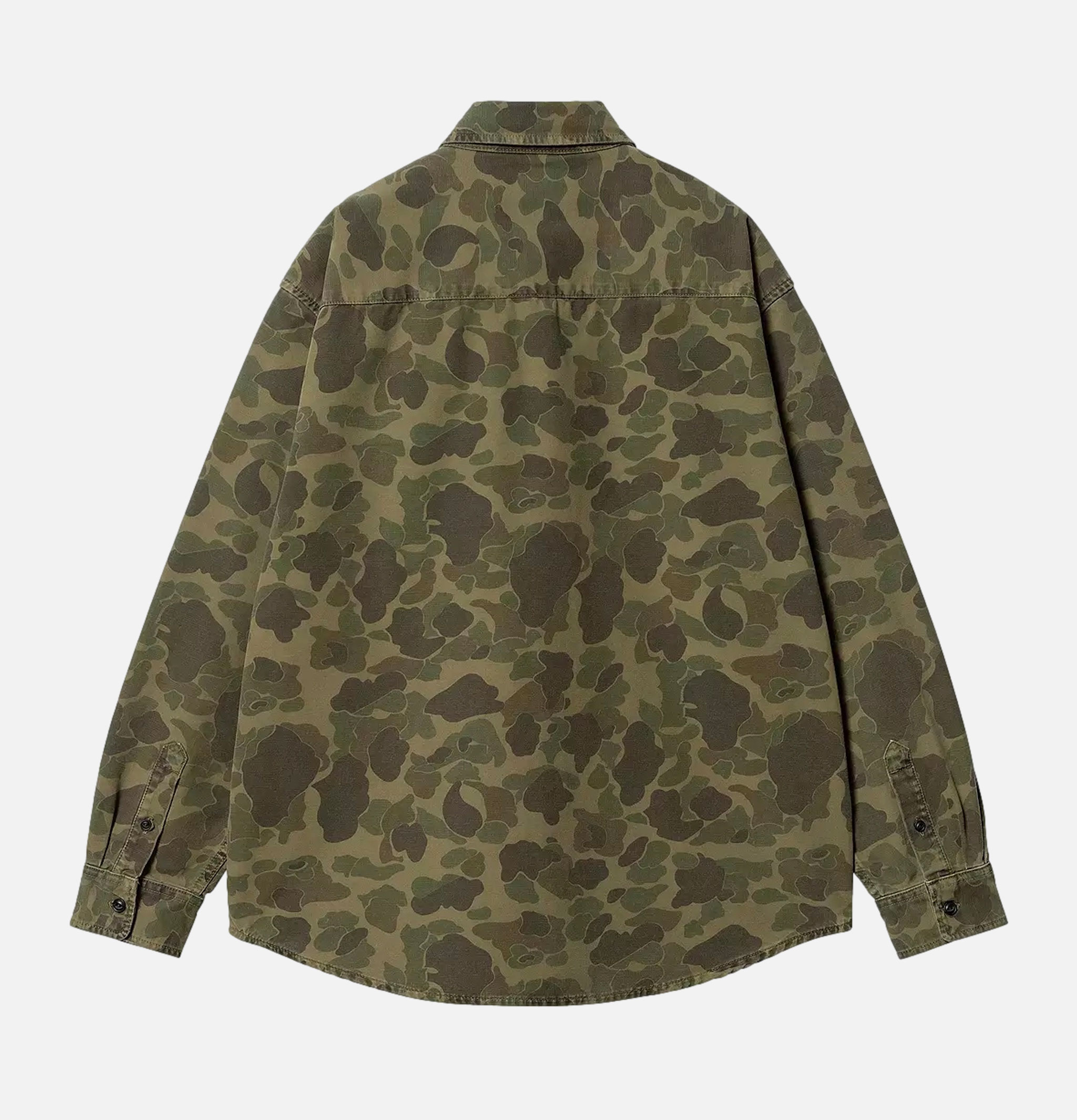 Duck Shirt Camo Green Carhartt WIP