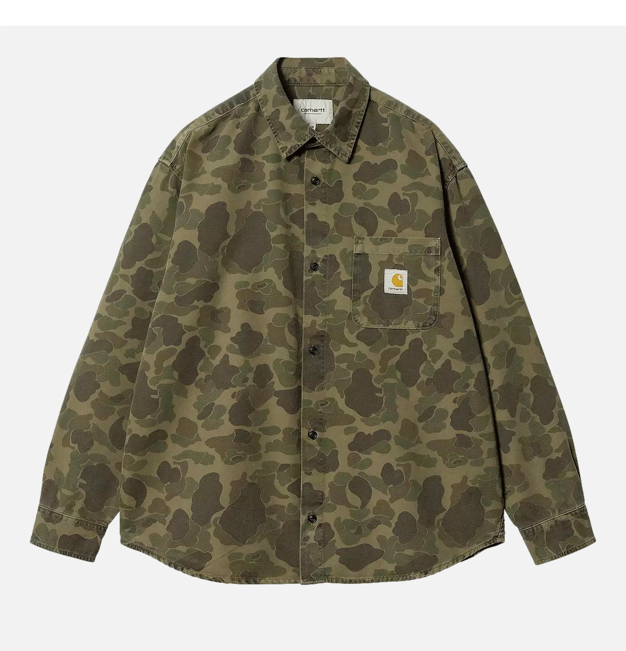 Duck Shirt Camo Green Carhartt WIP