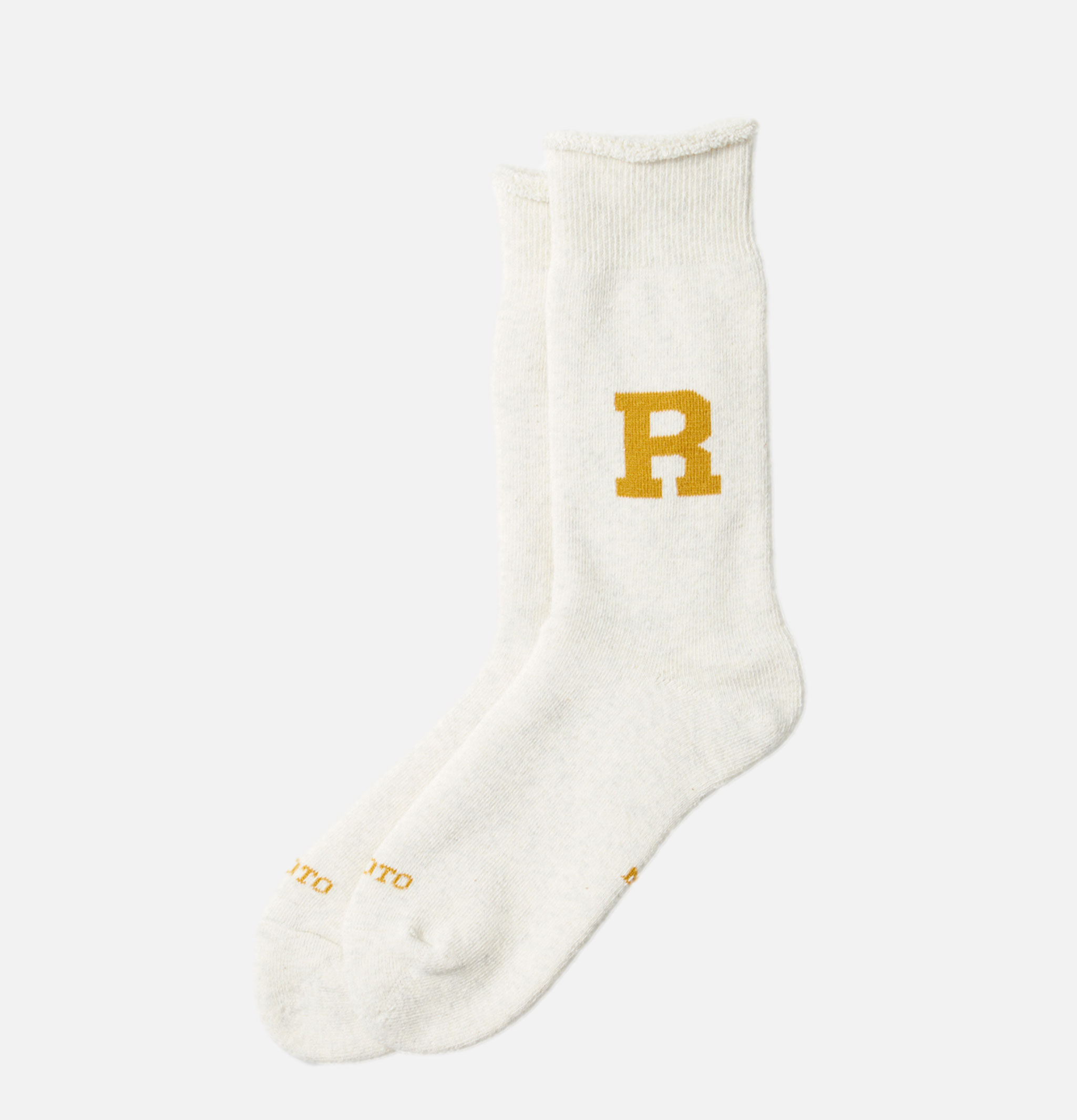 Rototo Chaussettes Raffy Sweat Gold