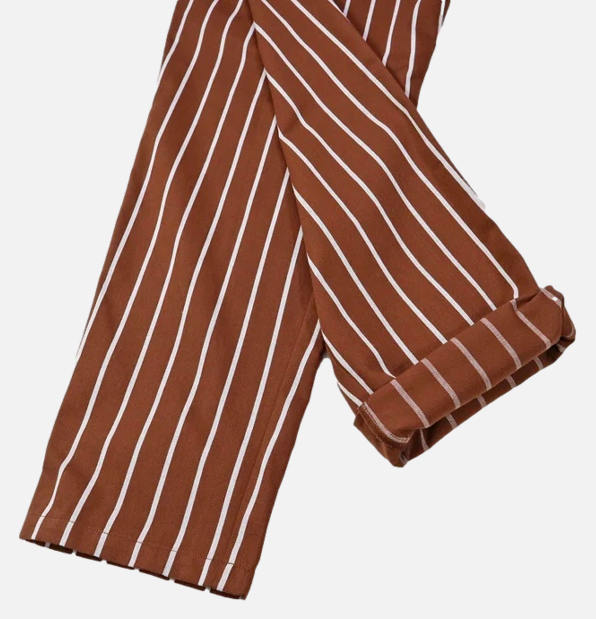 Cookman Chef Pant Stripe Sequoia Marron